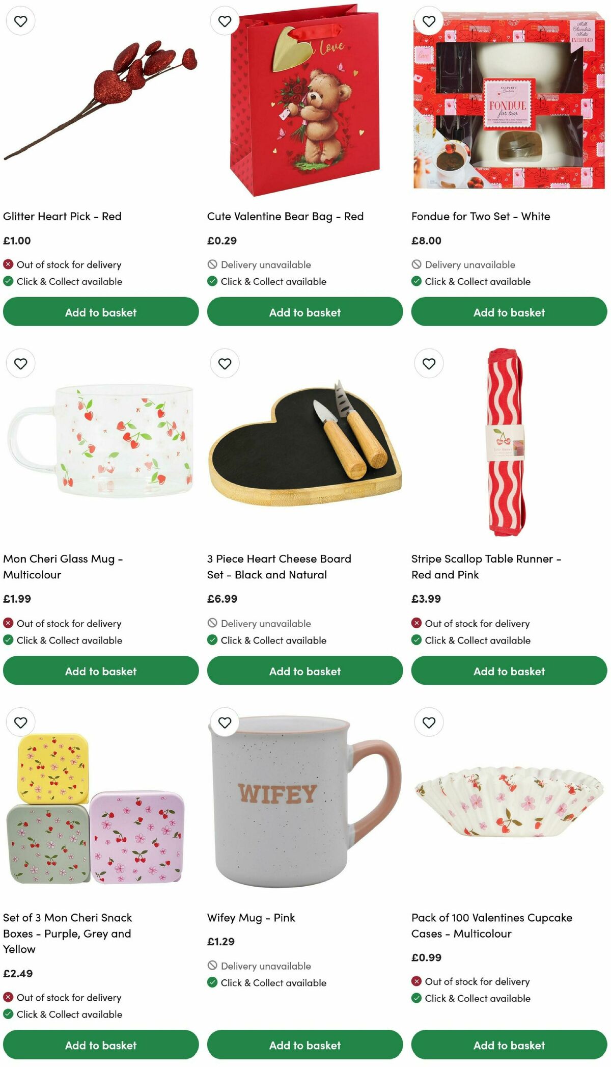 Wilko Valentine's Day Offers from 1 February