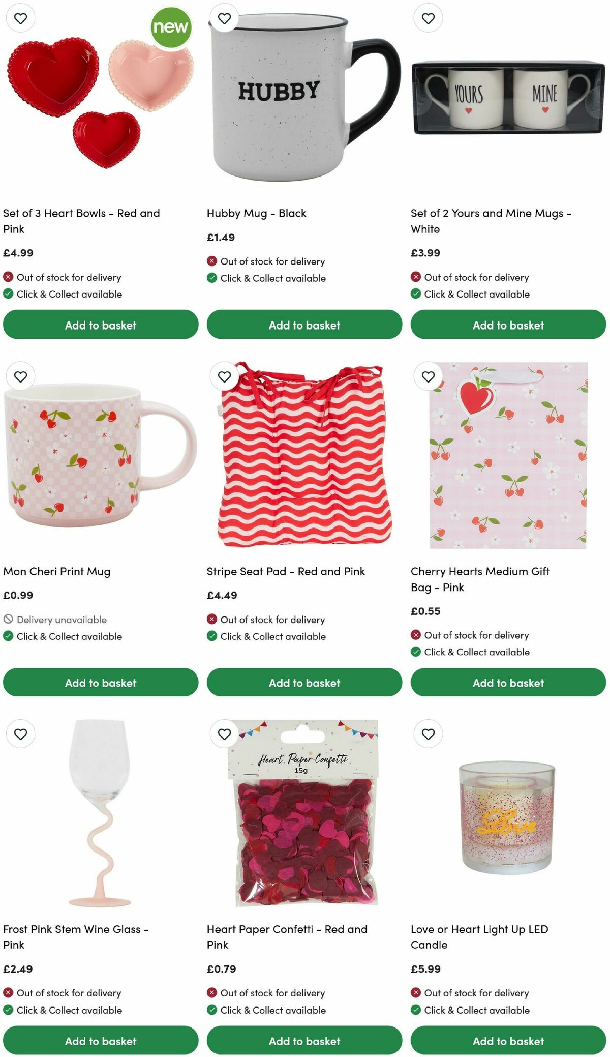 Wilko Valentine's Day Offers from 1 February