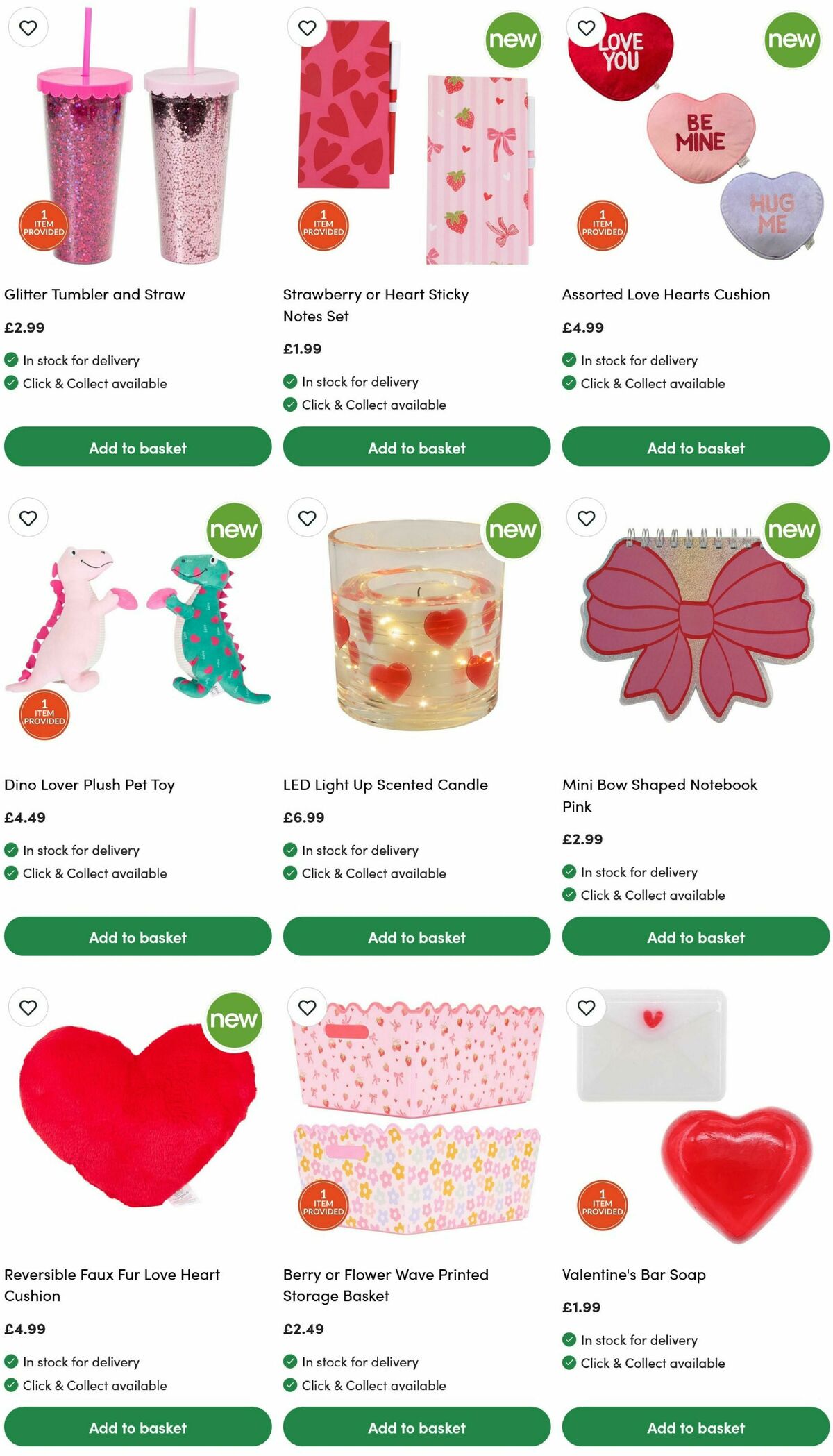 Wilko Valentine's Day Offers from 1 February