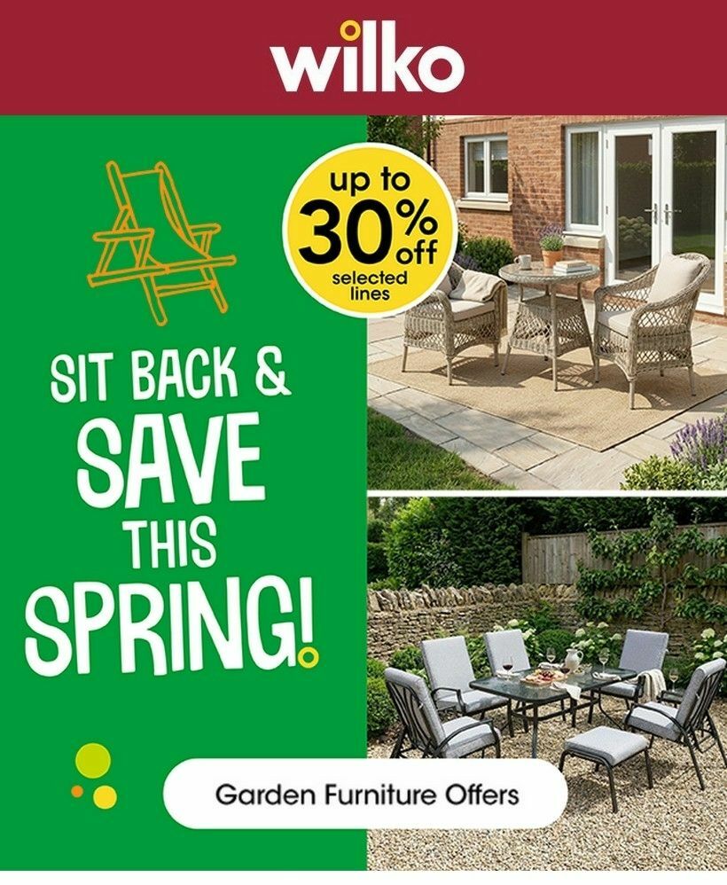 Wilko Offers from 27 March