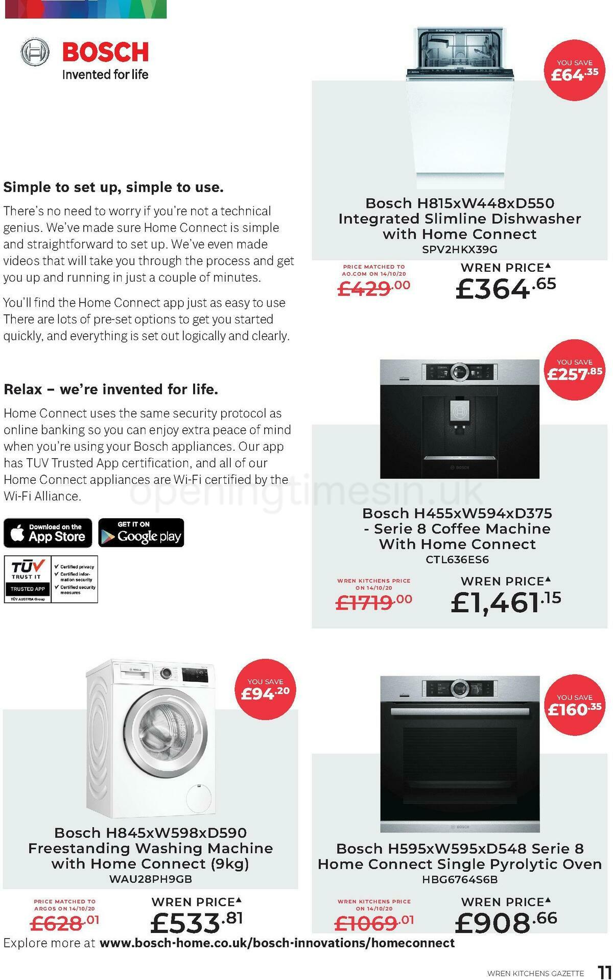 Wren Kitchens Offers from 15 March