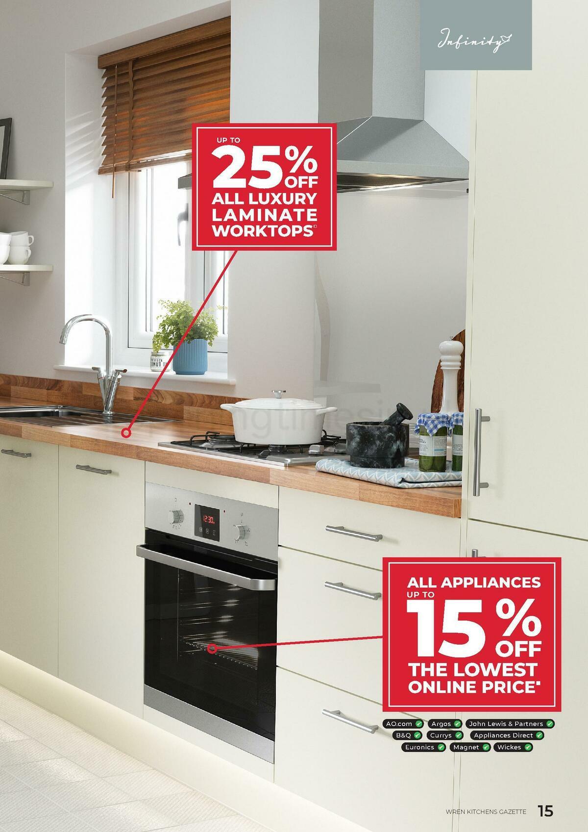 Wren Kitchens Offers from 15 March