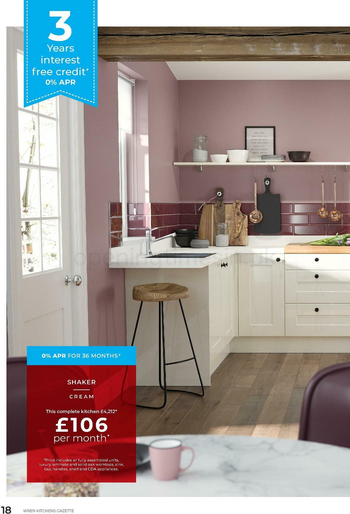 Wren Kitchens Offers from 15 March