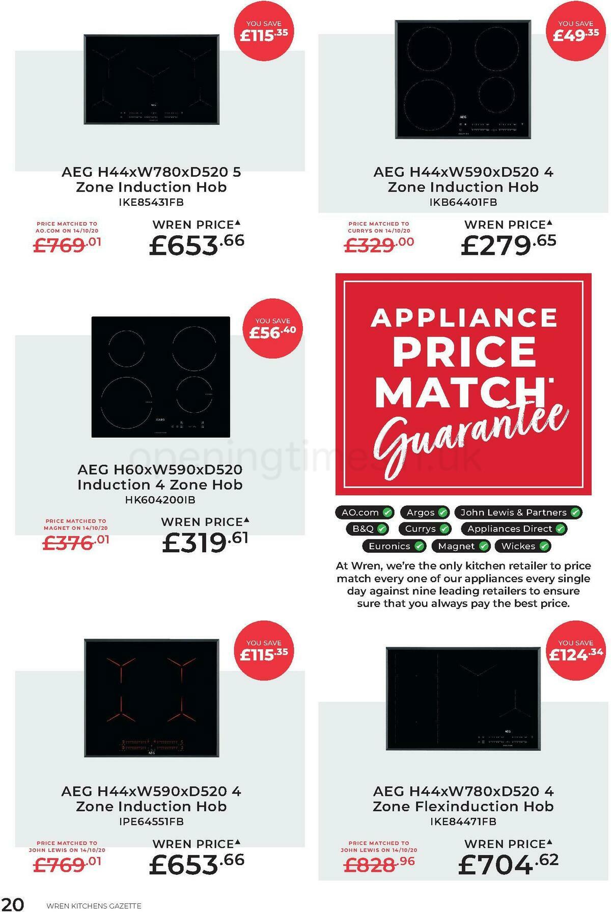 Wren Kitchens Offers from 15 March