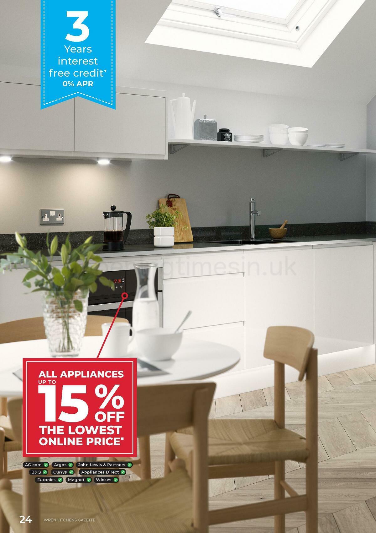 Wren Kitchens Offers from 15 March