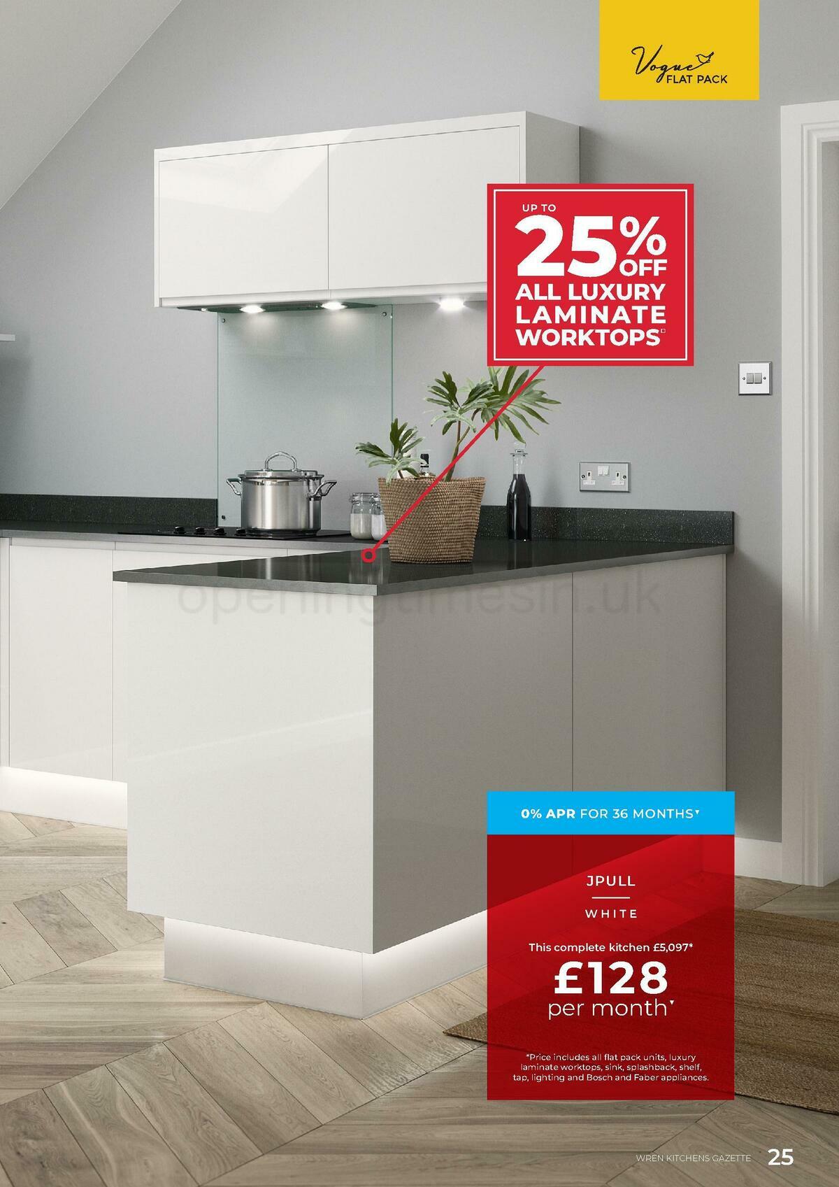 Wren Kitchens Offers from 15 March