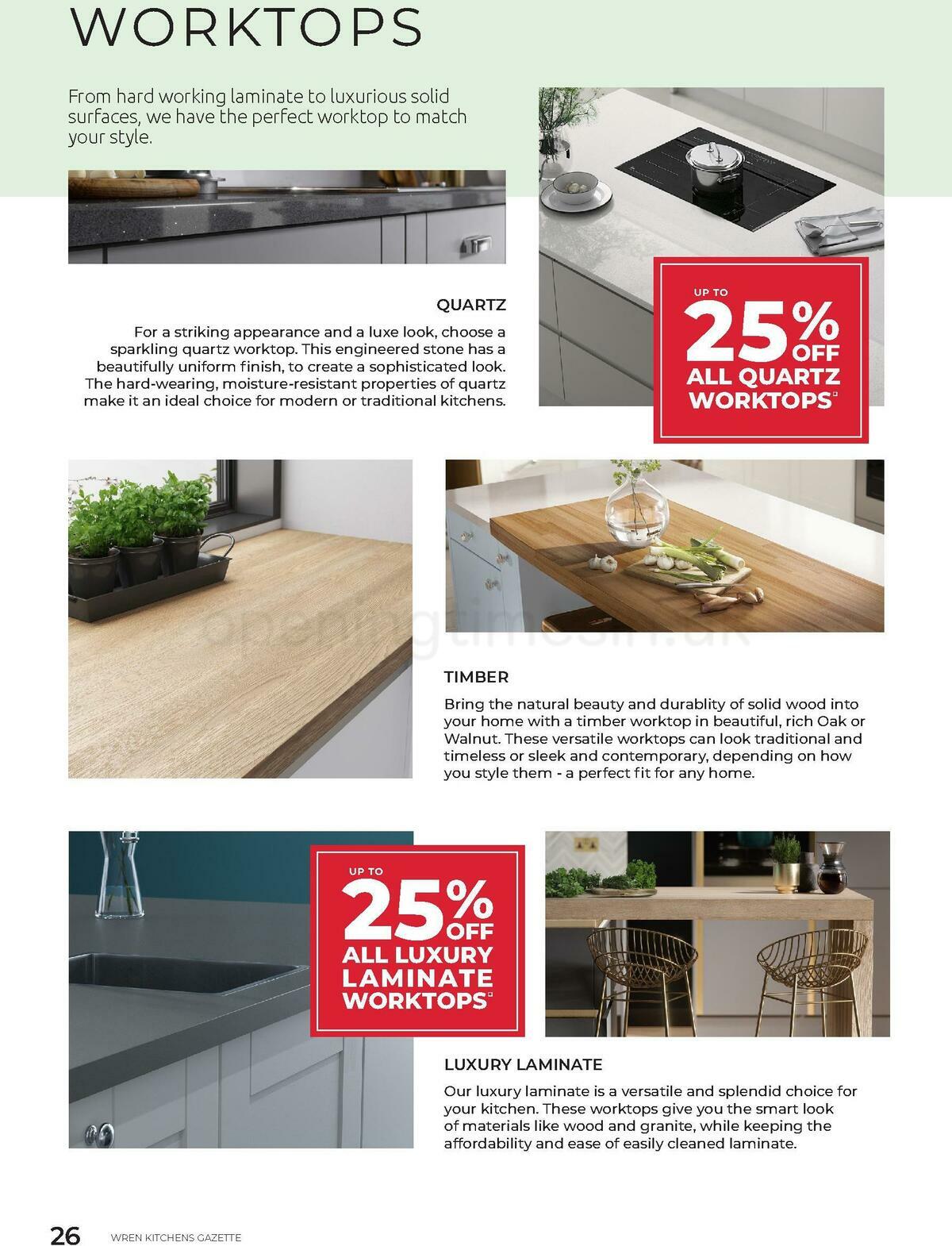 Wren Kitchens Offers from 15 March