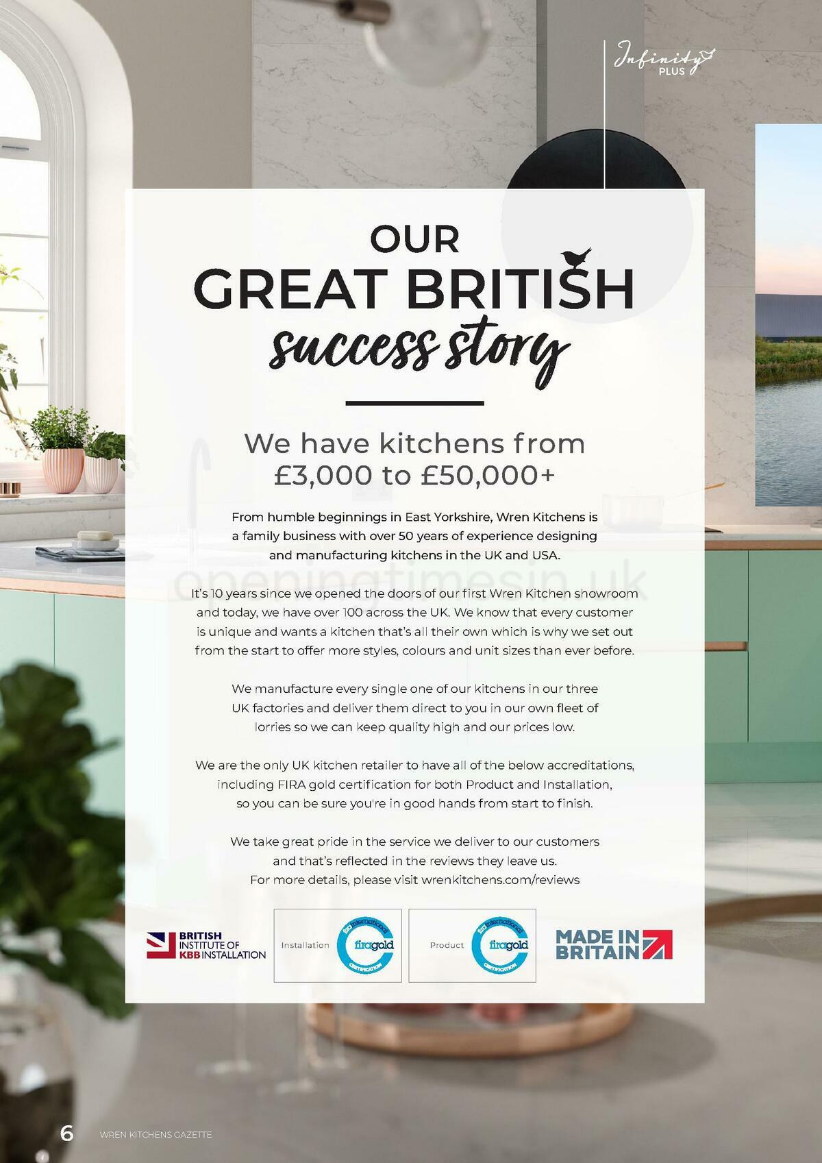 Wren Kitchens Offers from 15 March