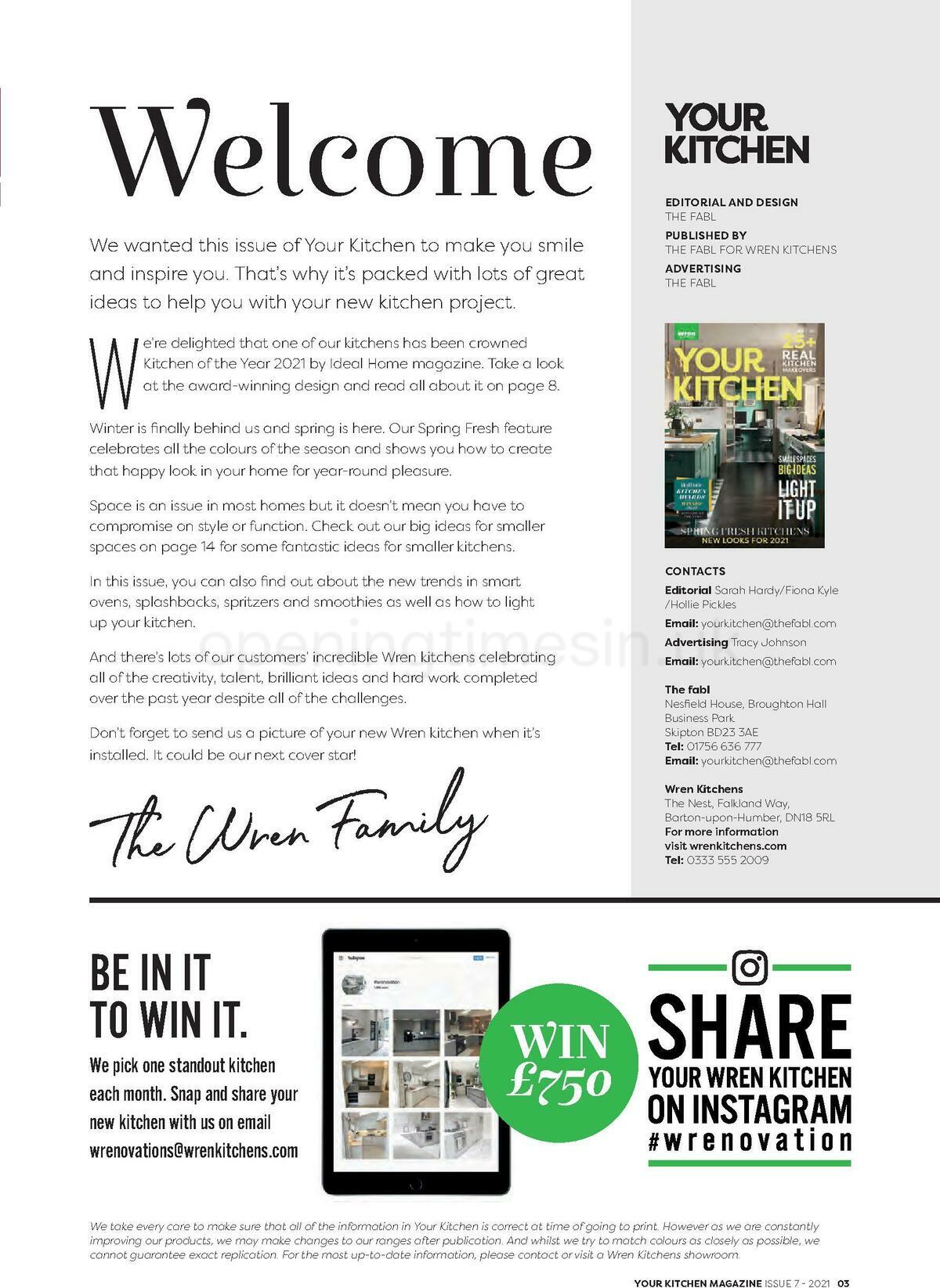 Wren Kitchens Offers from 31 March