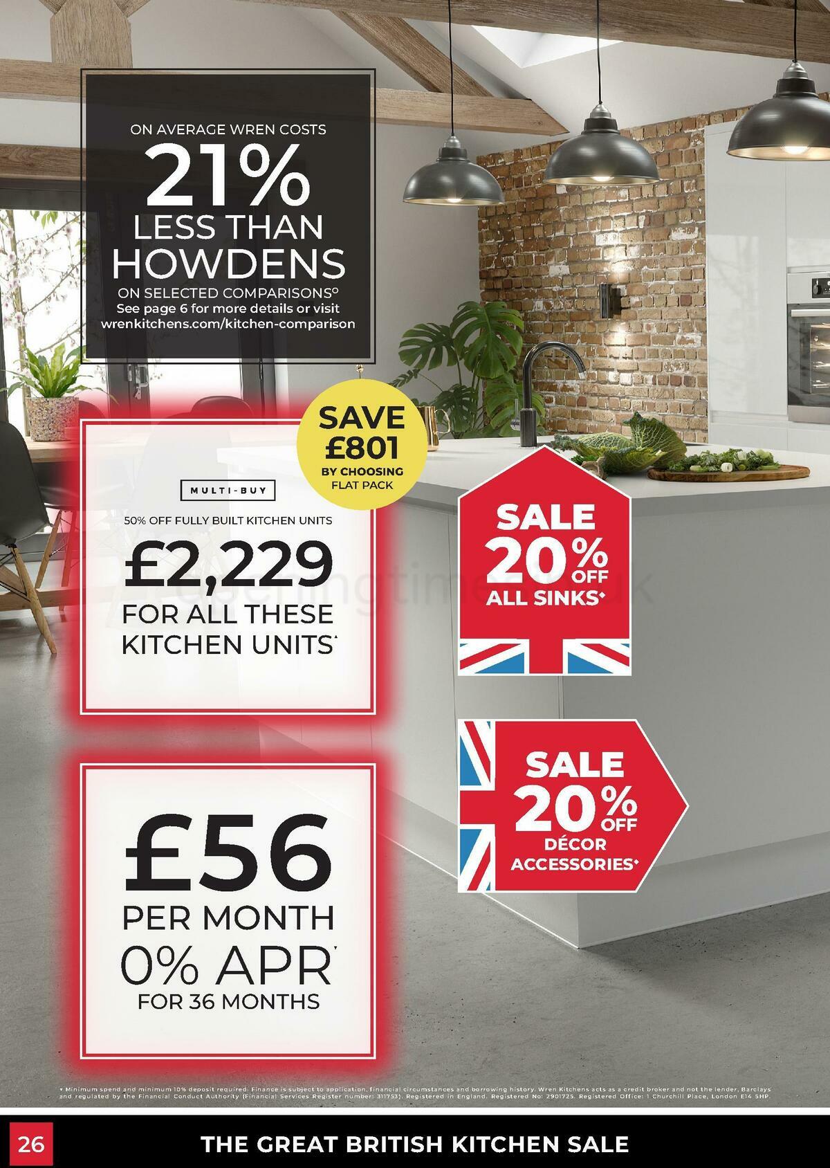 Wren Kitchens Offers from 6 December
