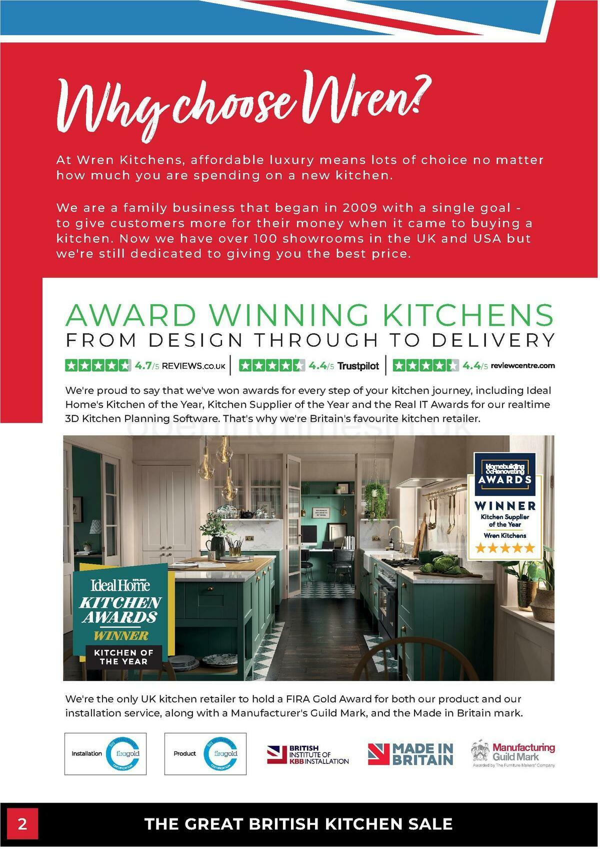 Wren Kitchens Offers from 20 January
