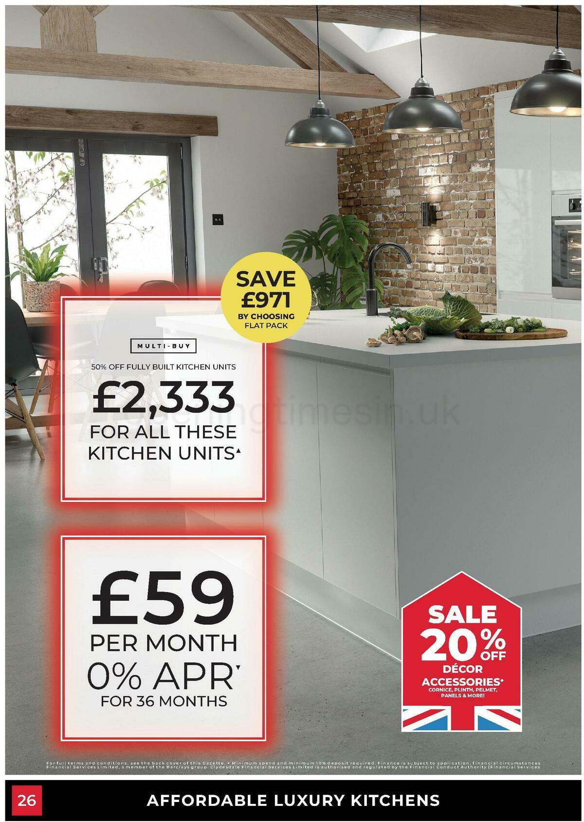 Wren Kitchens Offers from 3 February