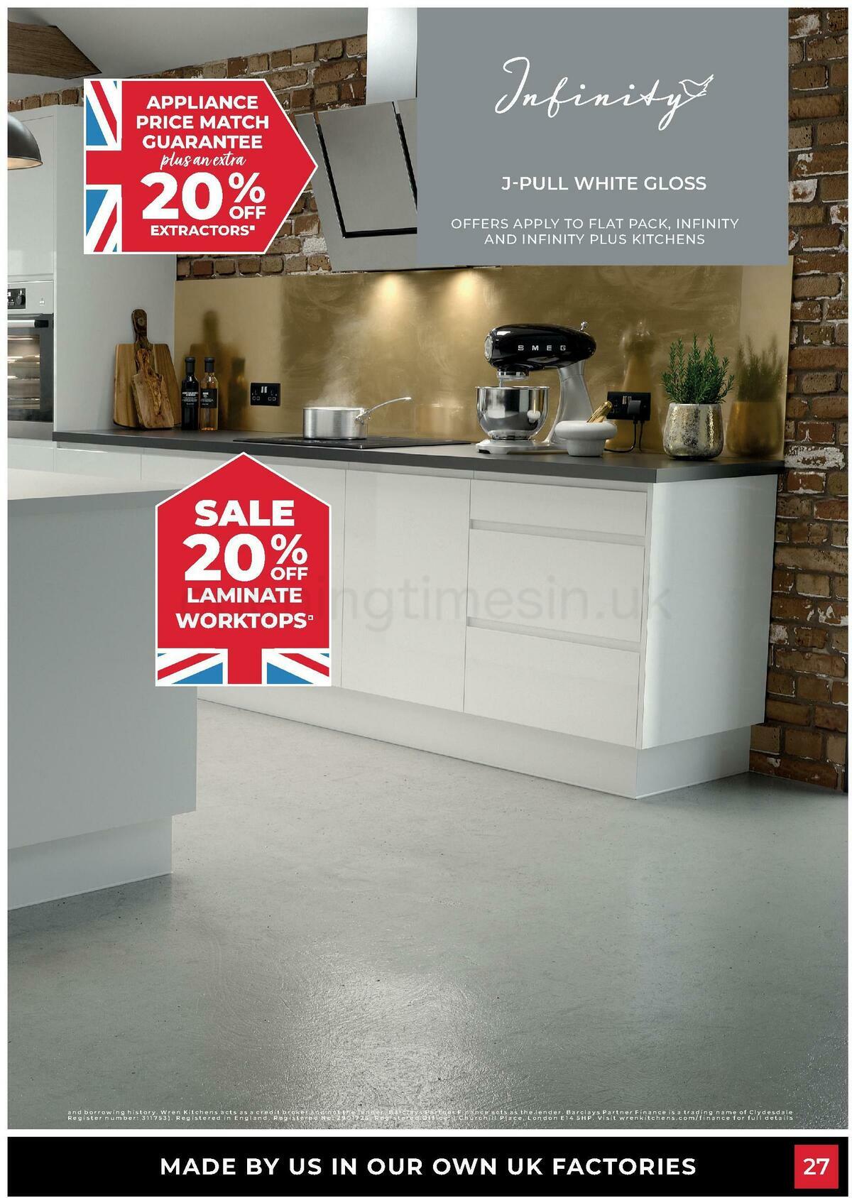 Wren Kitchens Offers from 3 March