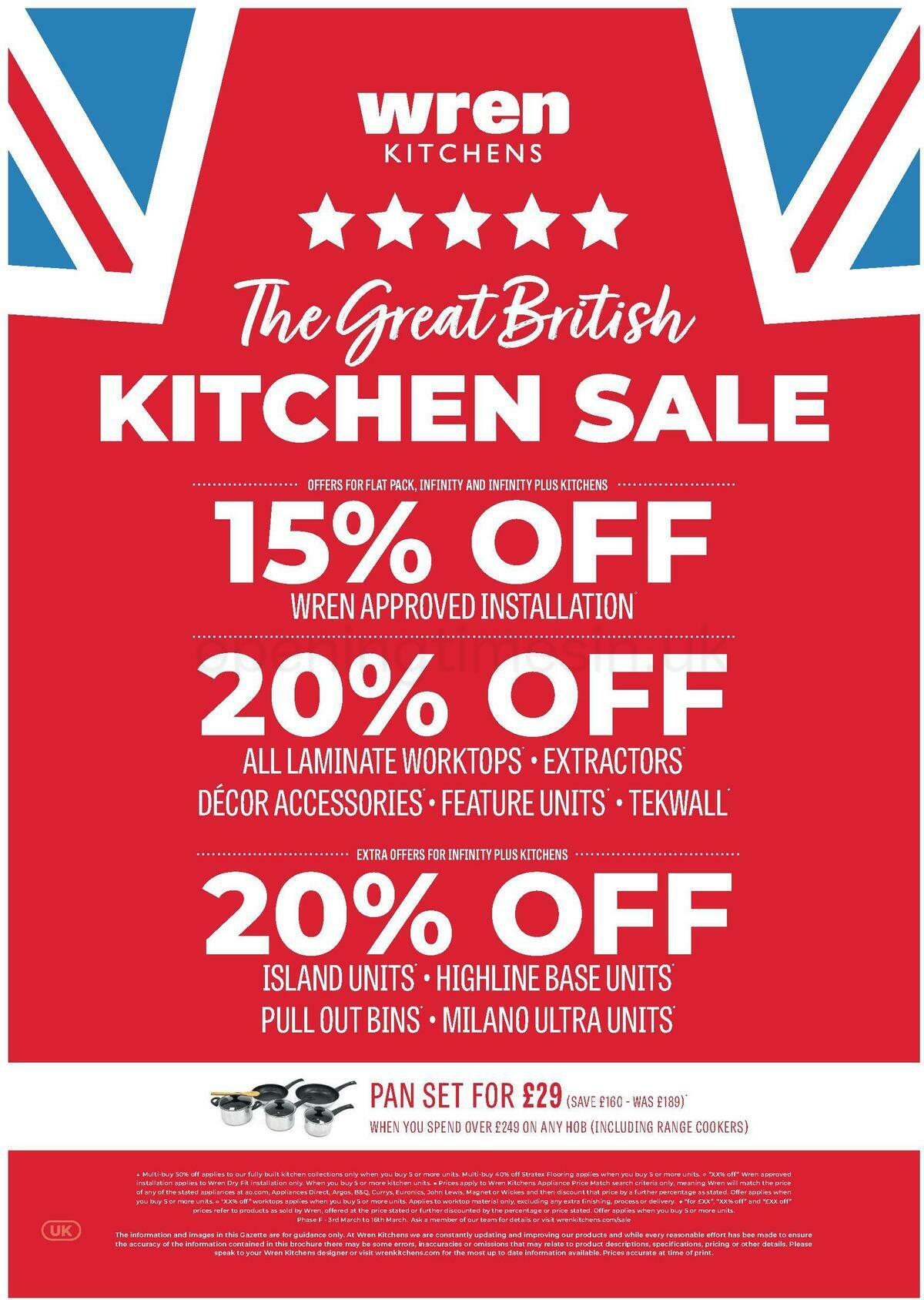 Wren Kitchens Offers from 3 March