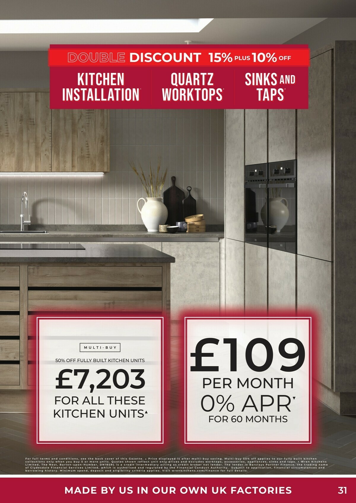 Wren Kitchens Offers from 13 October