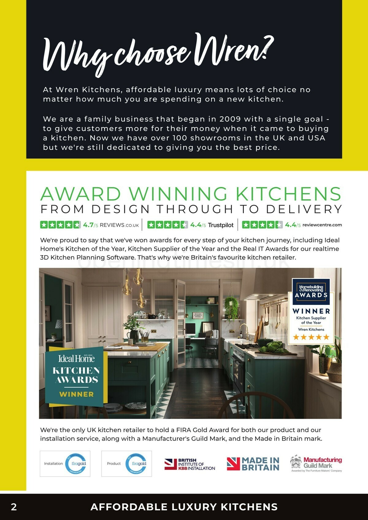 Wren Kitchens Offers from 27 October