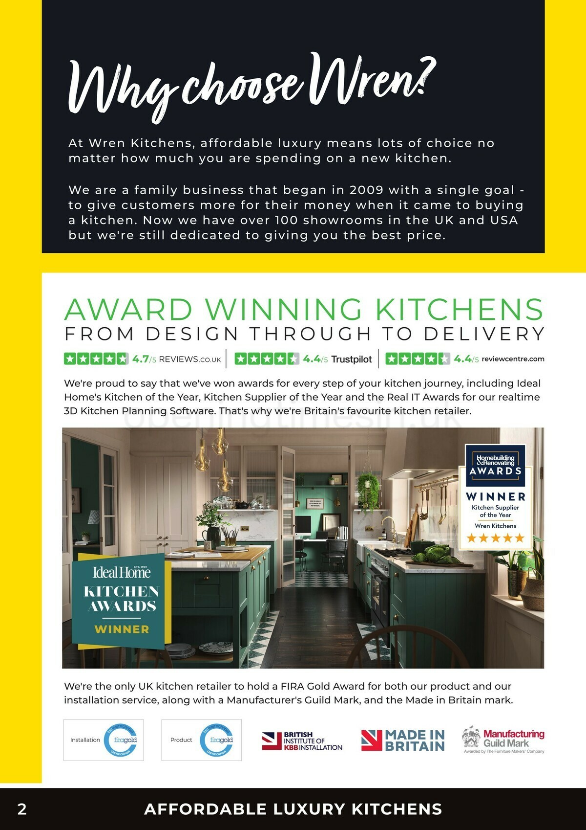 Wren Kitchens Offers from 10 November