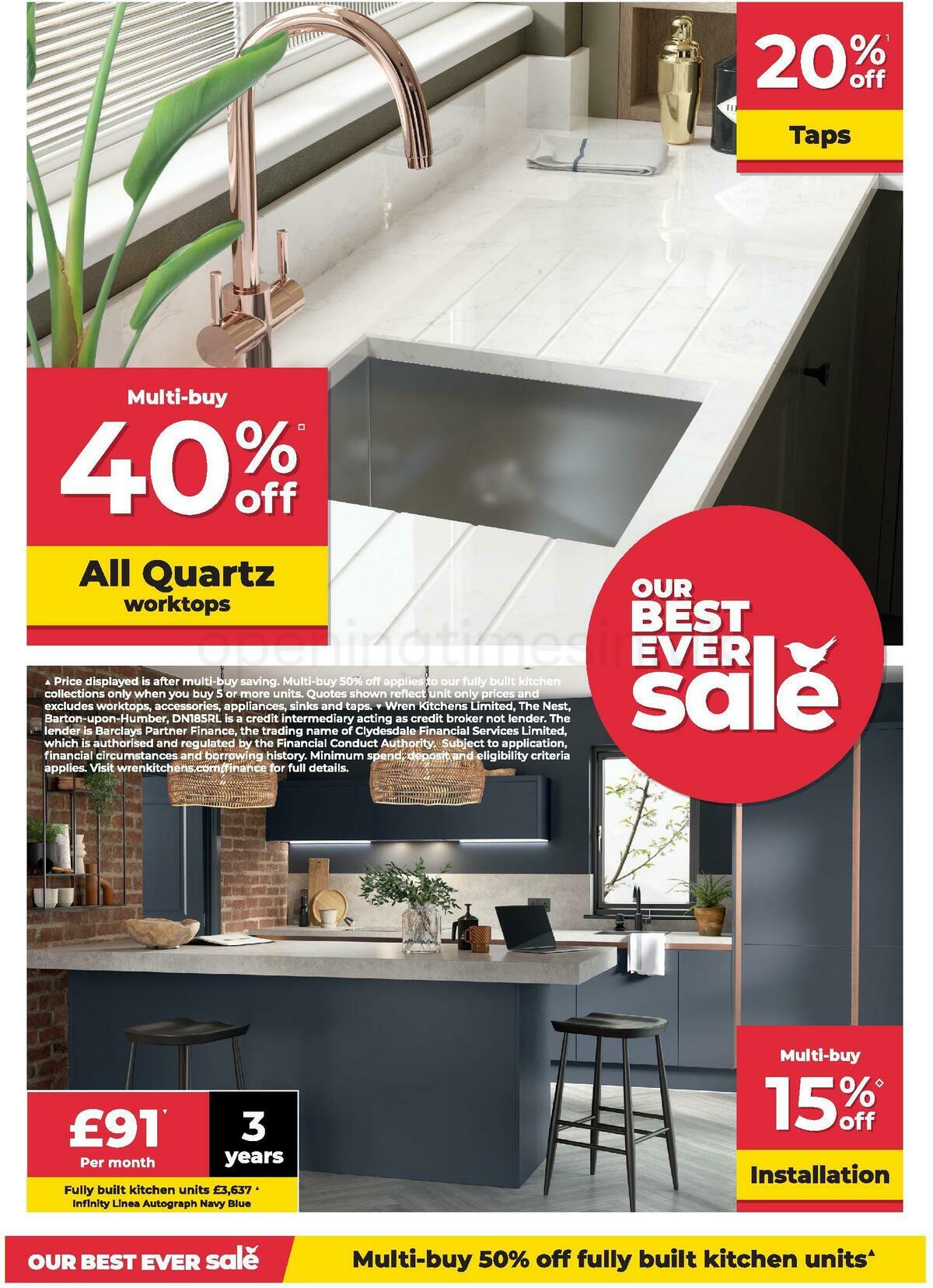 Wren Kitchens Offers from 2 February