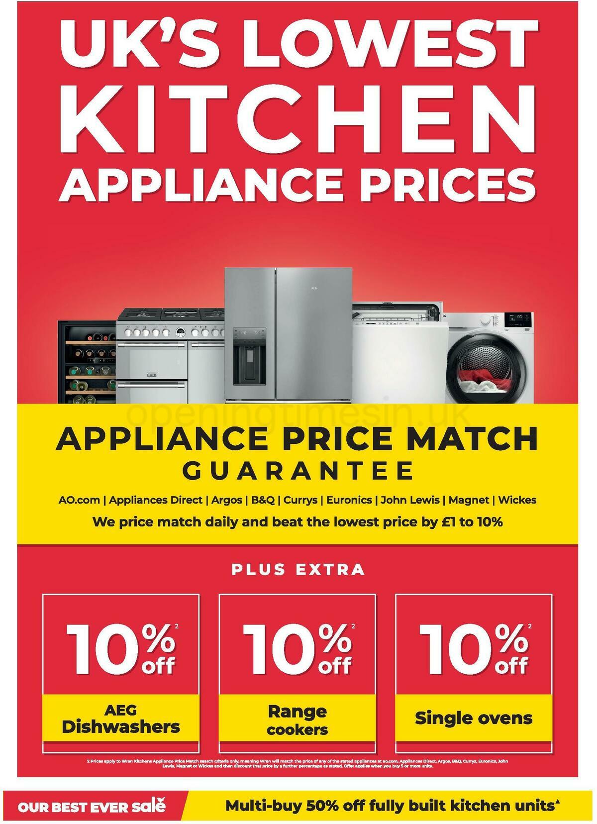 Wren Kitchens Offers from 2 February