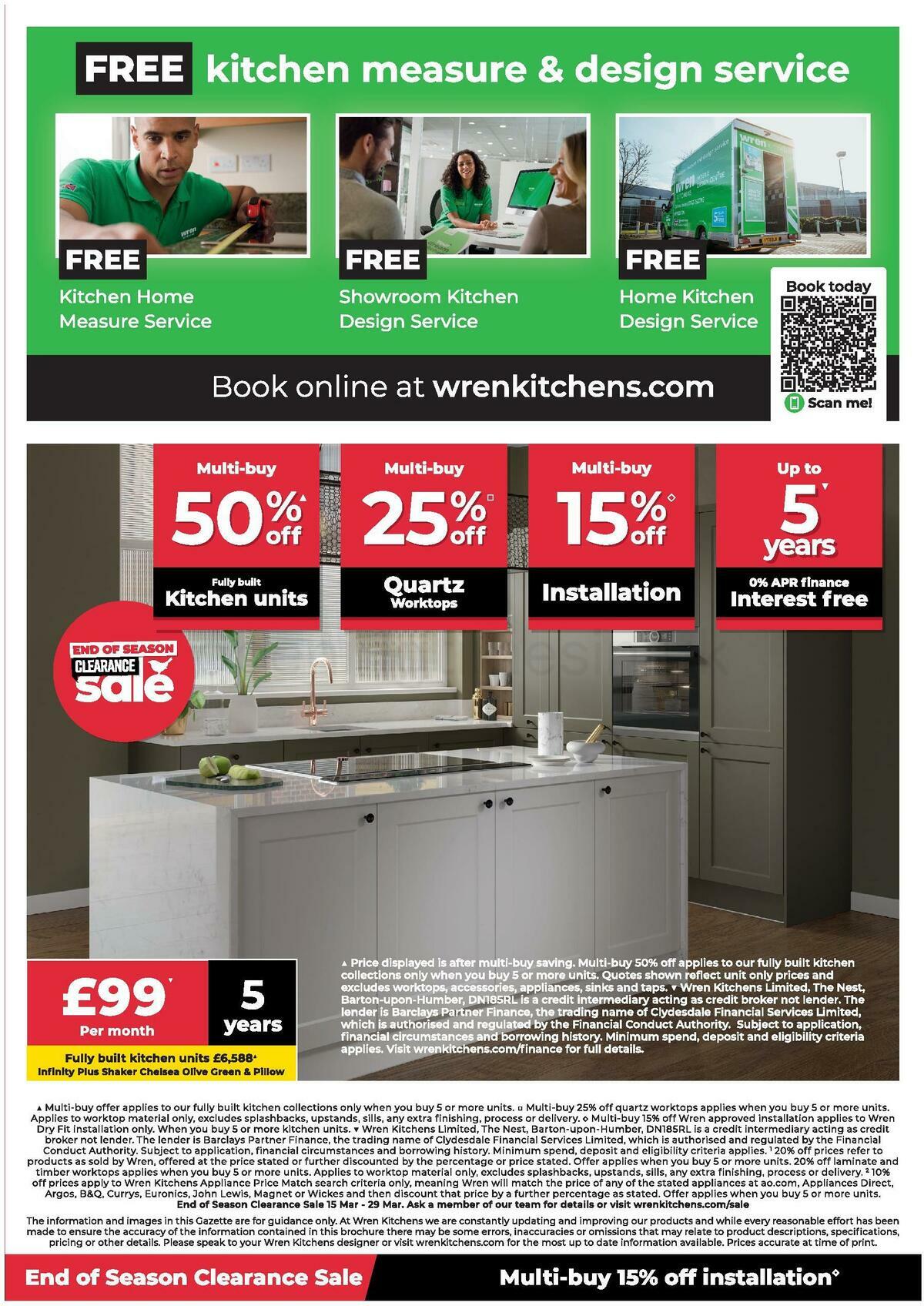 Wren Kitchens Offers from 16 March