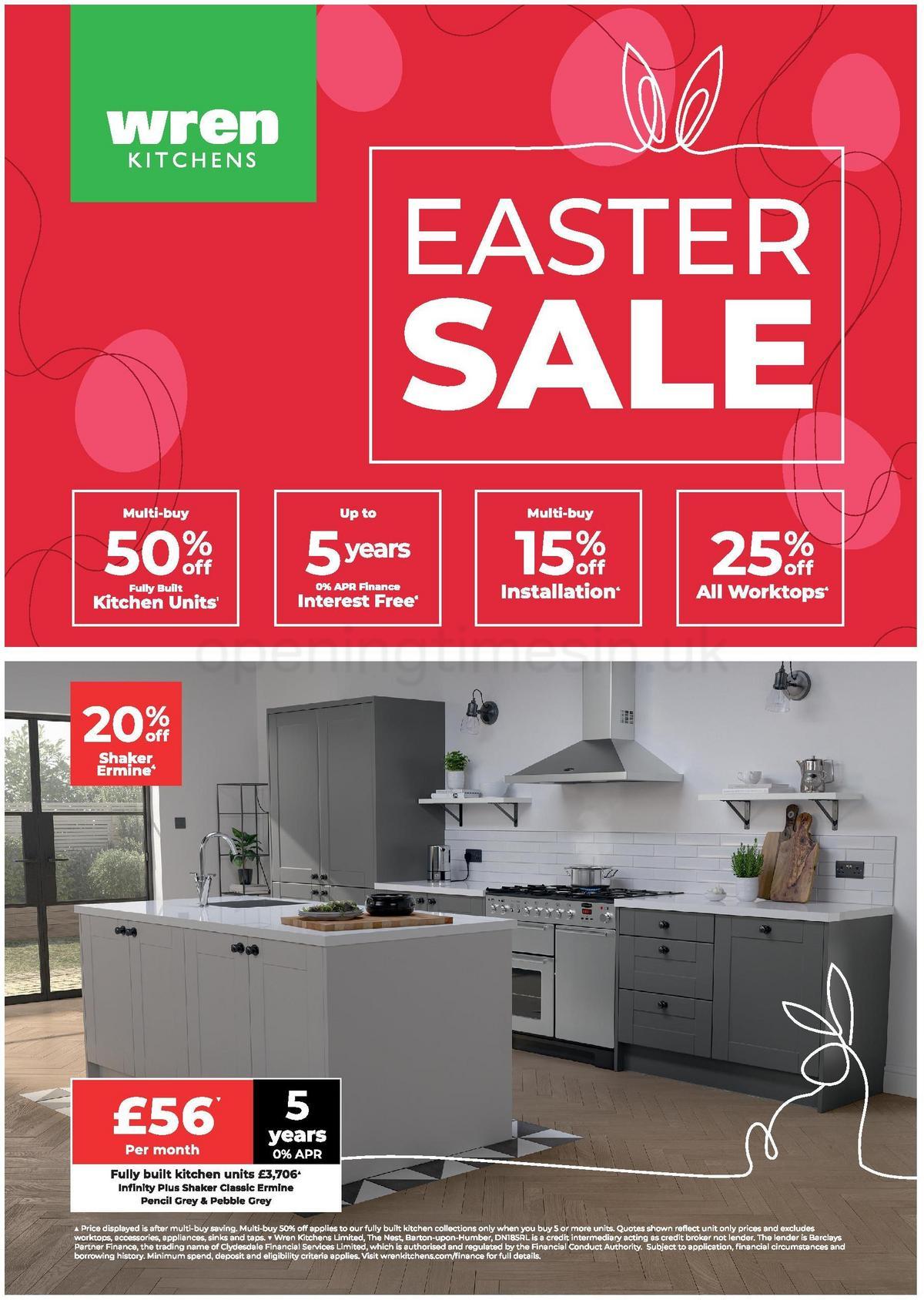 Wren Kitchens Offers from 30 March
