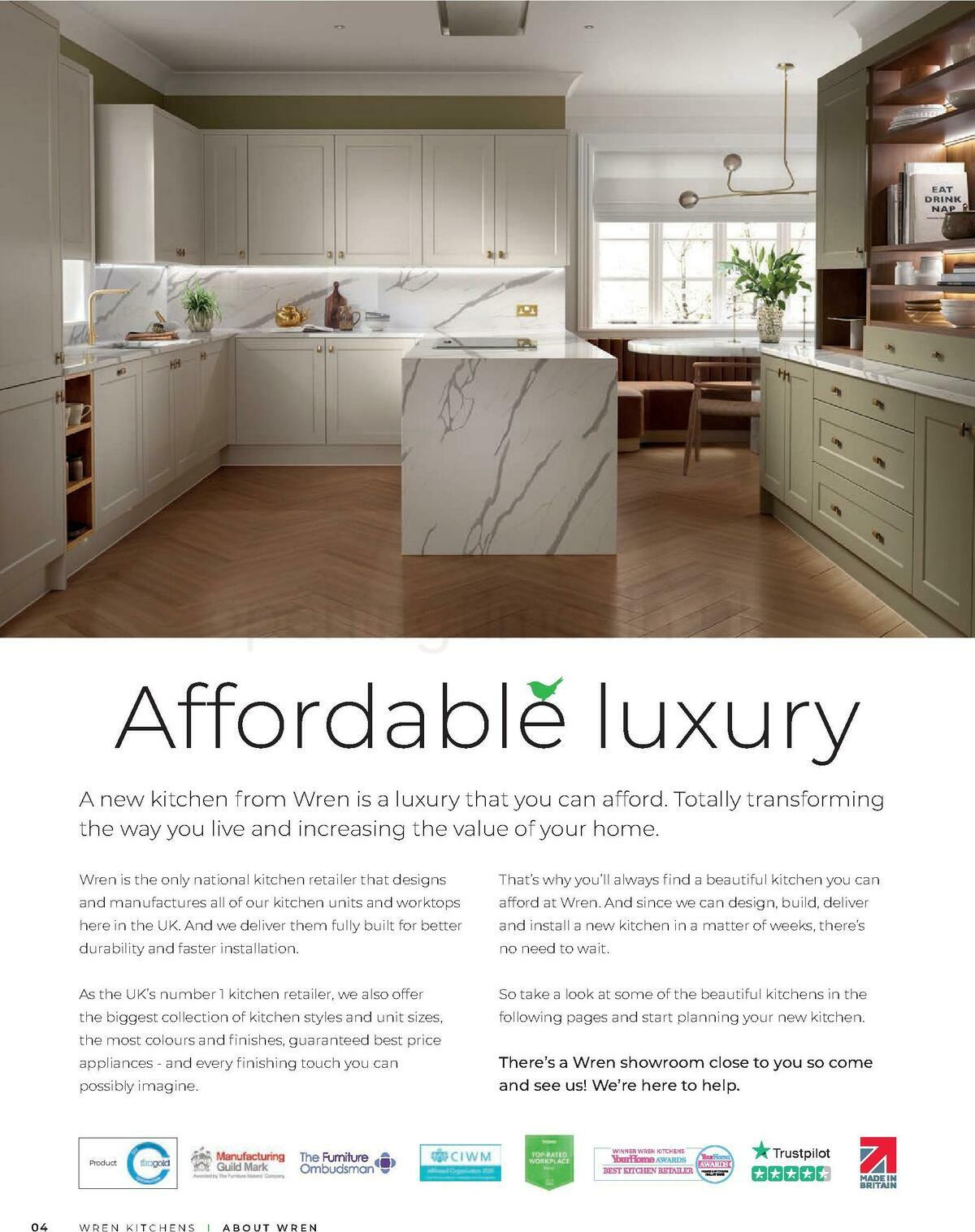 Wren Kitchens Kitchen Brochure Offers from 31 March