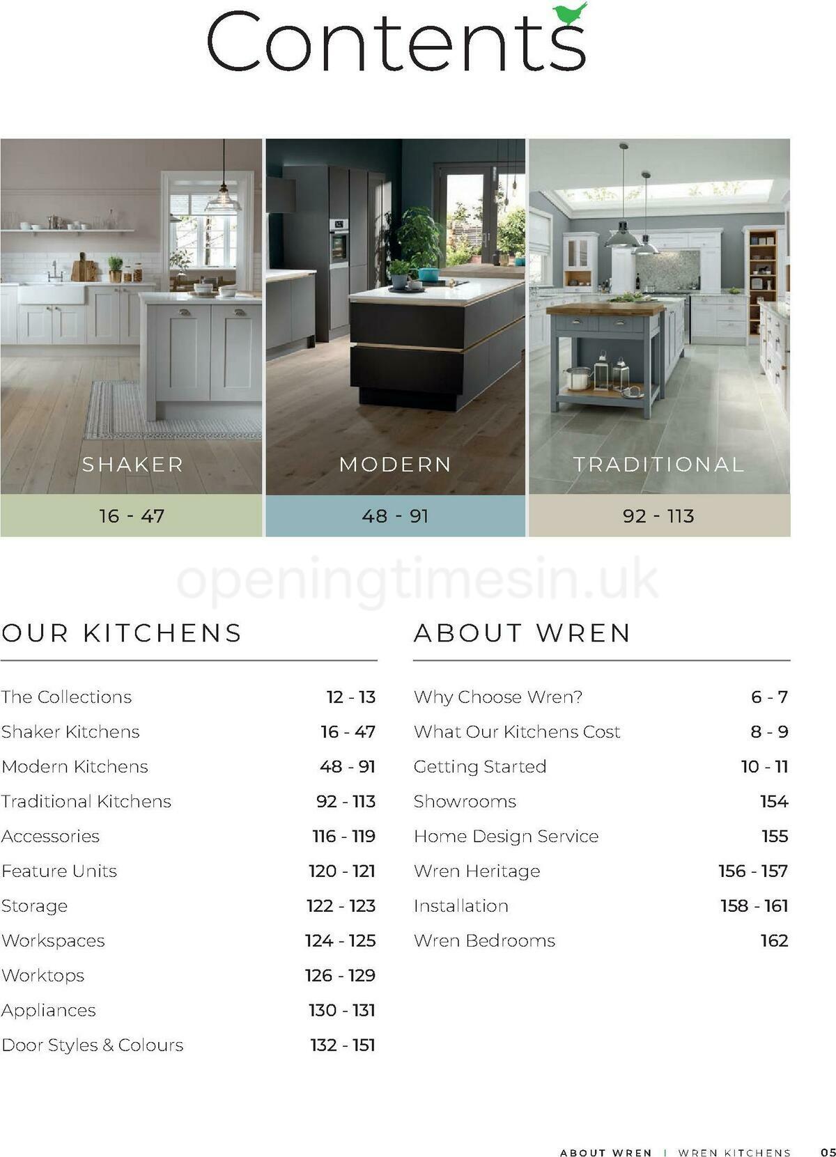 Wren Kitchens Kitchen Brochure Offers from 31 March