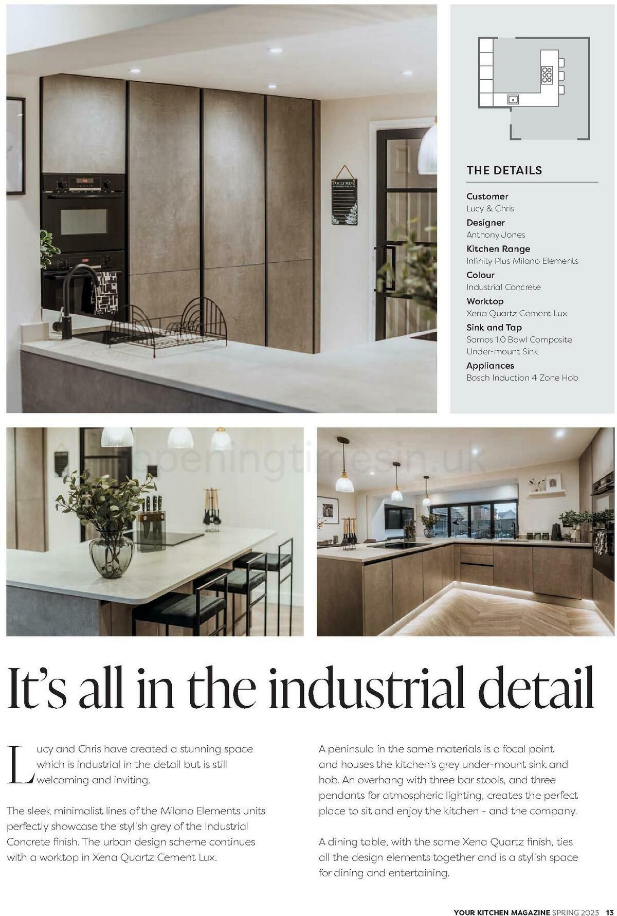 Wren Kitchens Magazine Spring Offers from 15 April