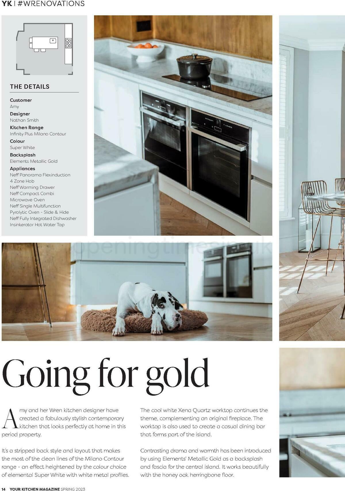 Wren Kitchens Magazine Spring Offers from 15 April