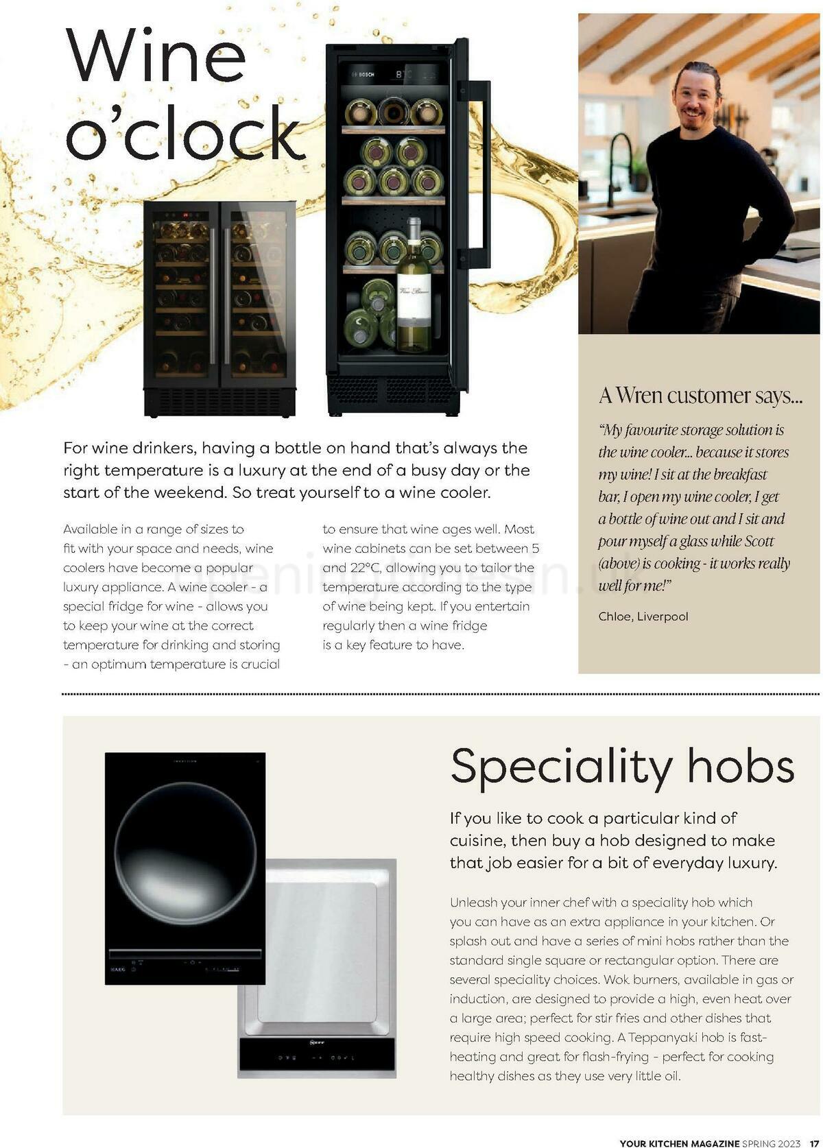 Wren Kitchens Magazine Spring Offers from 15 April