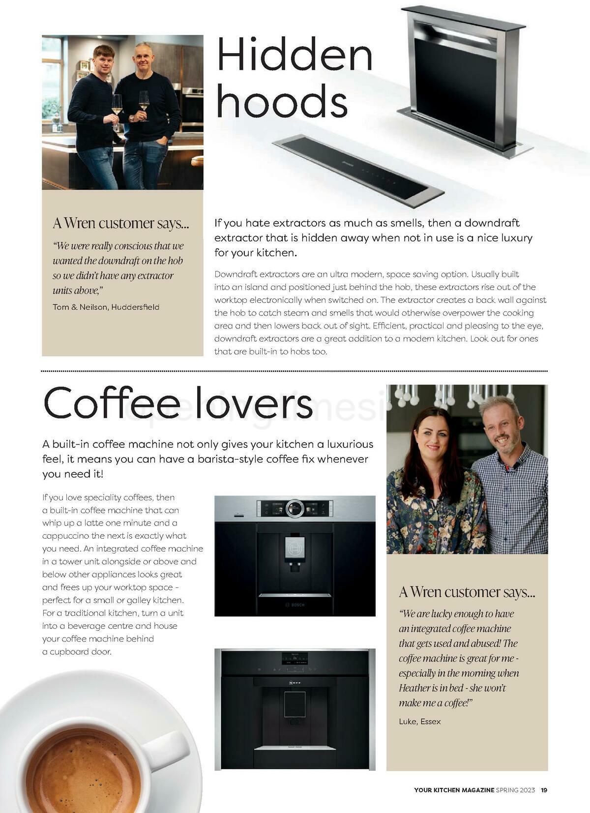 Wren Kitchens Magazine Spring Offers from 15 April