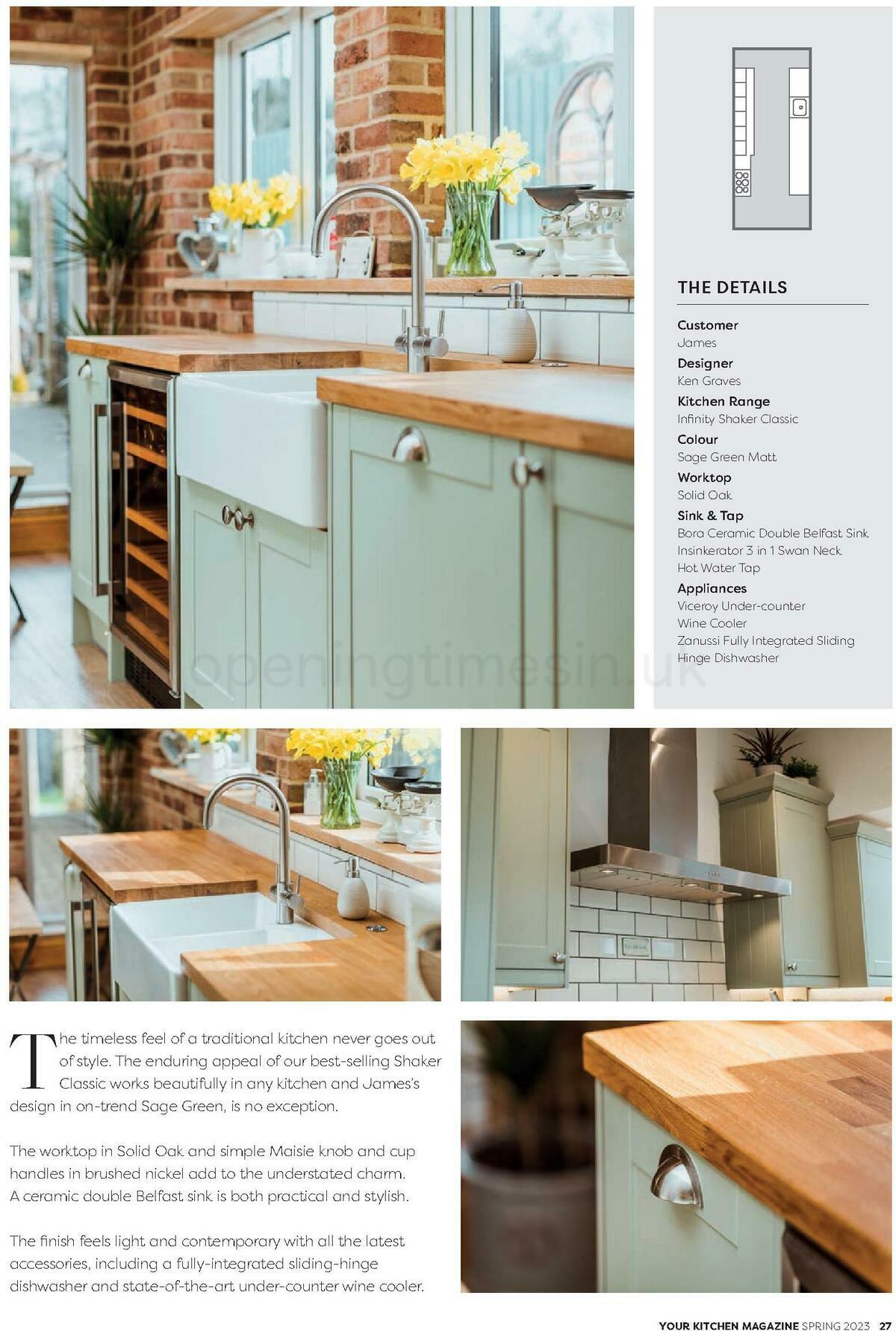 Wren Kitchens Magazine Spring Offers from 15 April