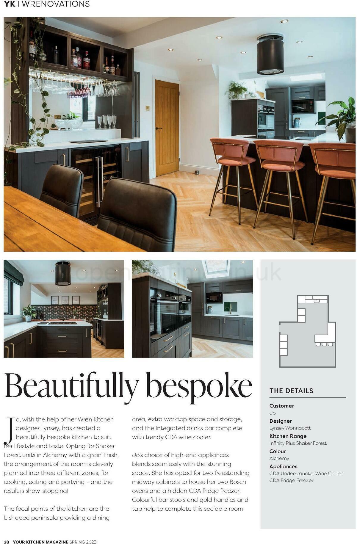 Wren Kitchens Magazine Spring Offers from 15 April