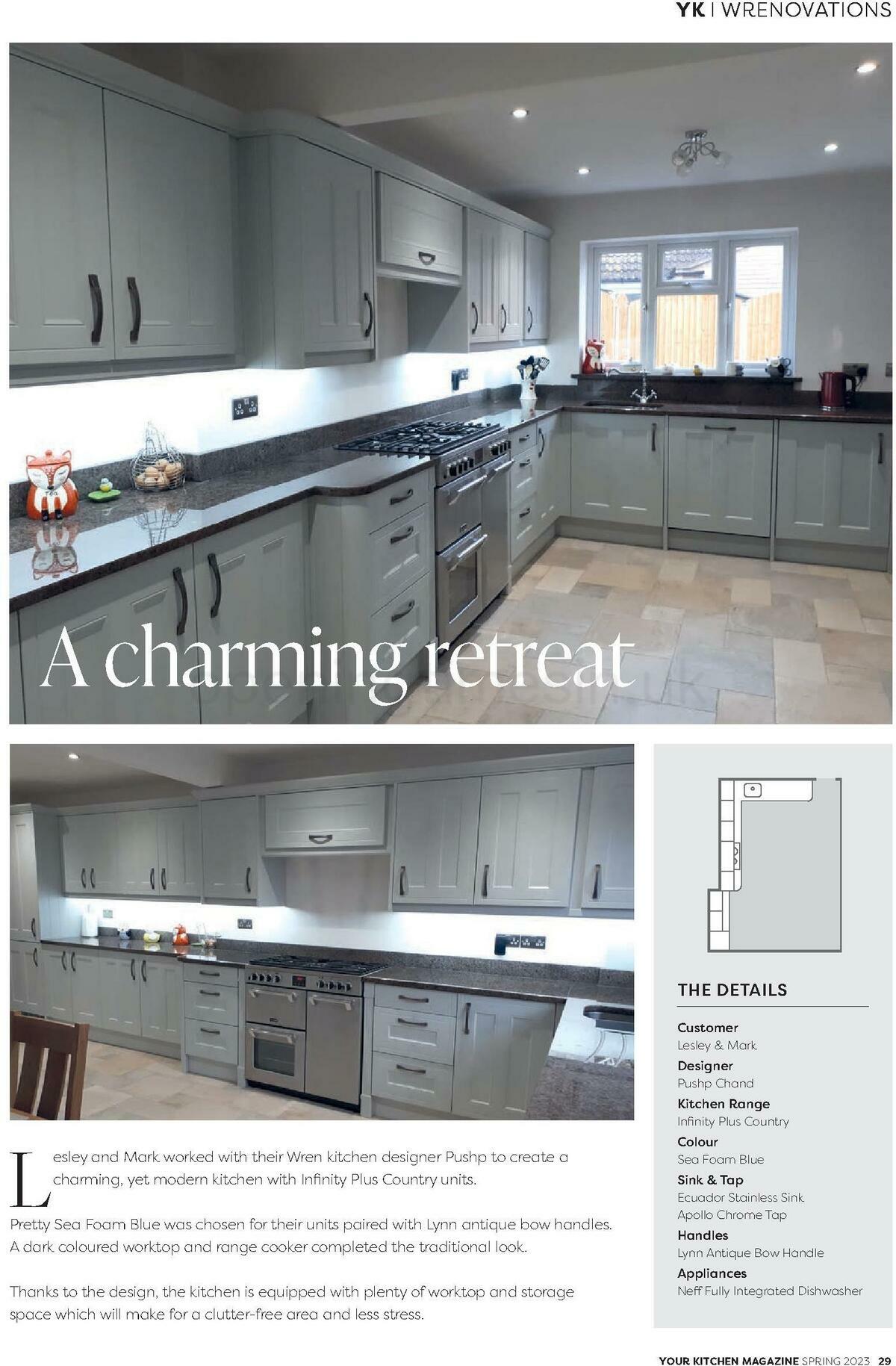 Wren Kitchens Magazine Spring Offers from 15 April