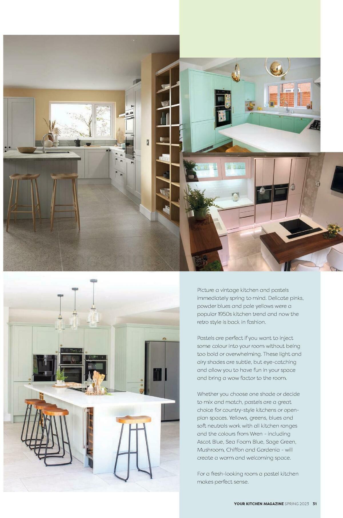 Wren Kitchens Magazine Spring Offers from 15 April