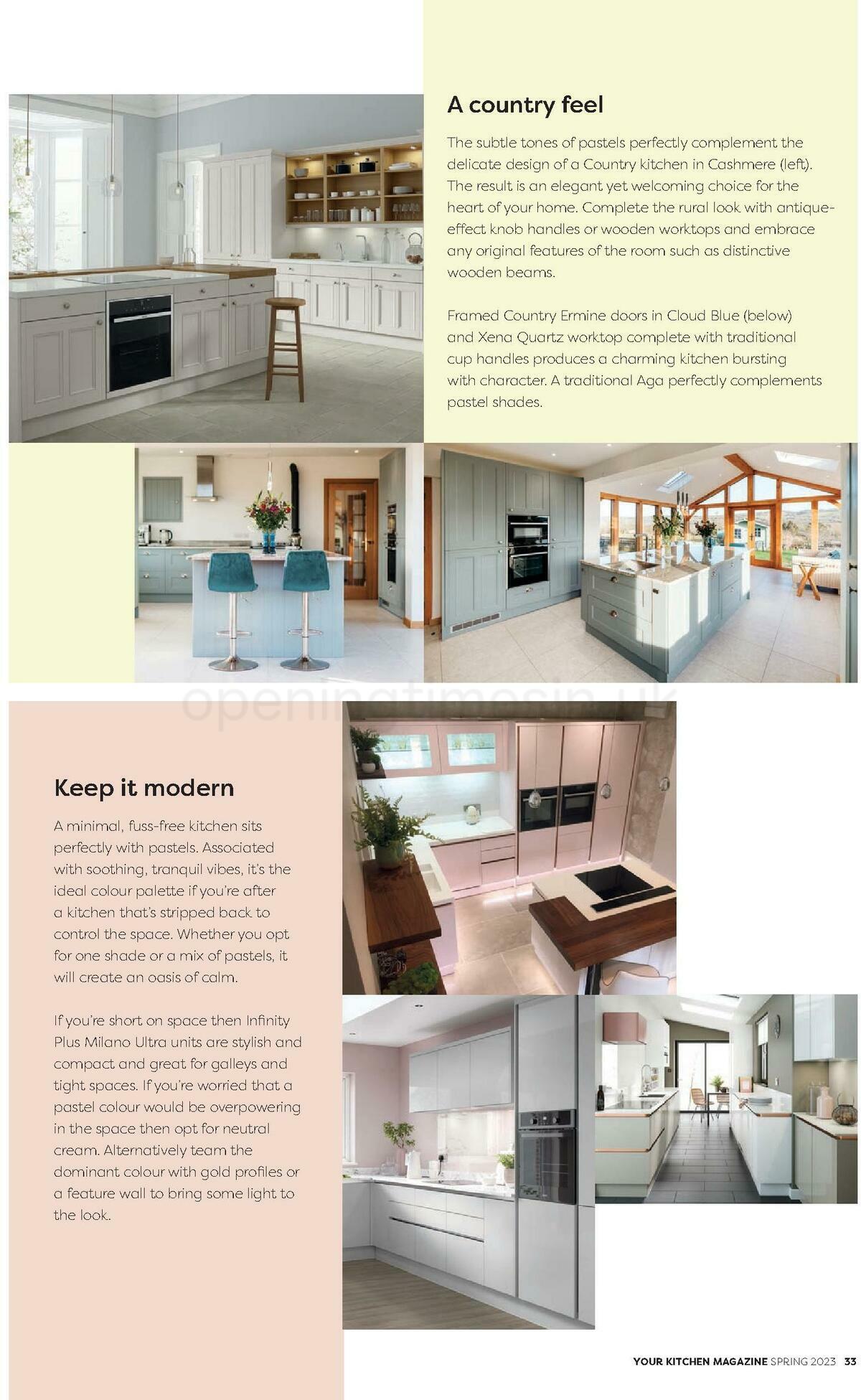 Wren Kitchens Magazine Spring Offers from 15 April