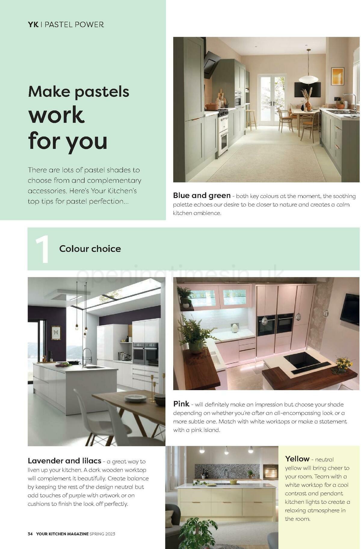 Wren Kitchens Magazine Spring Offers from 15 April