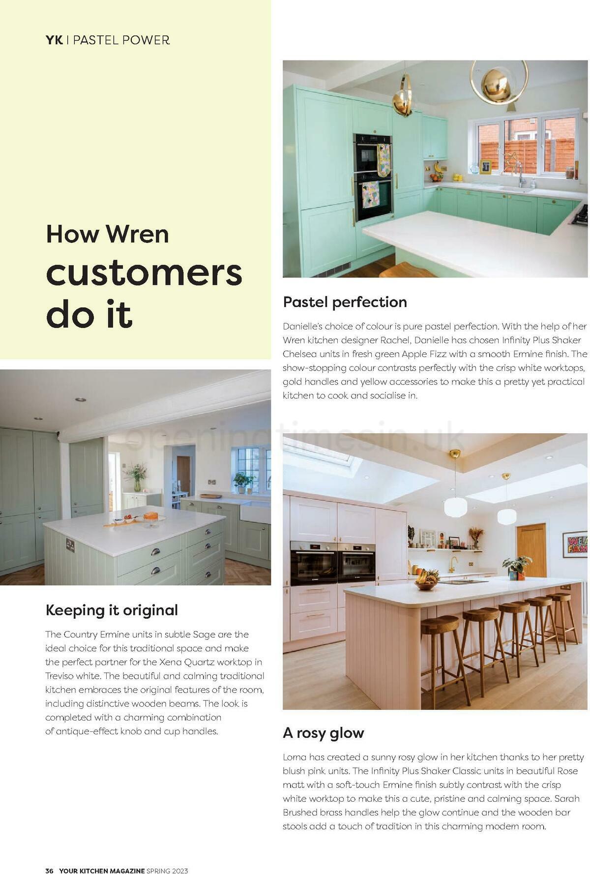 Wren Kitchens Magazine Spring Offers from 15 April
