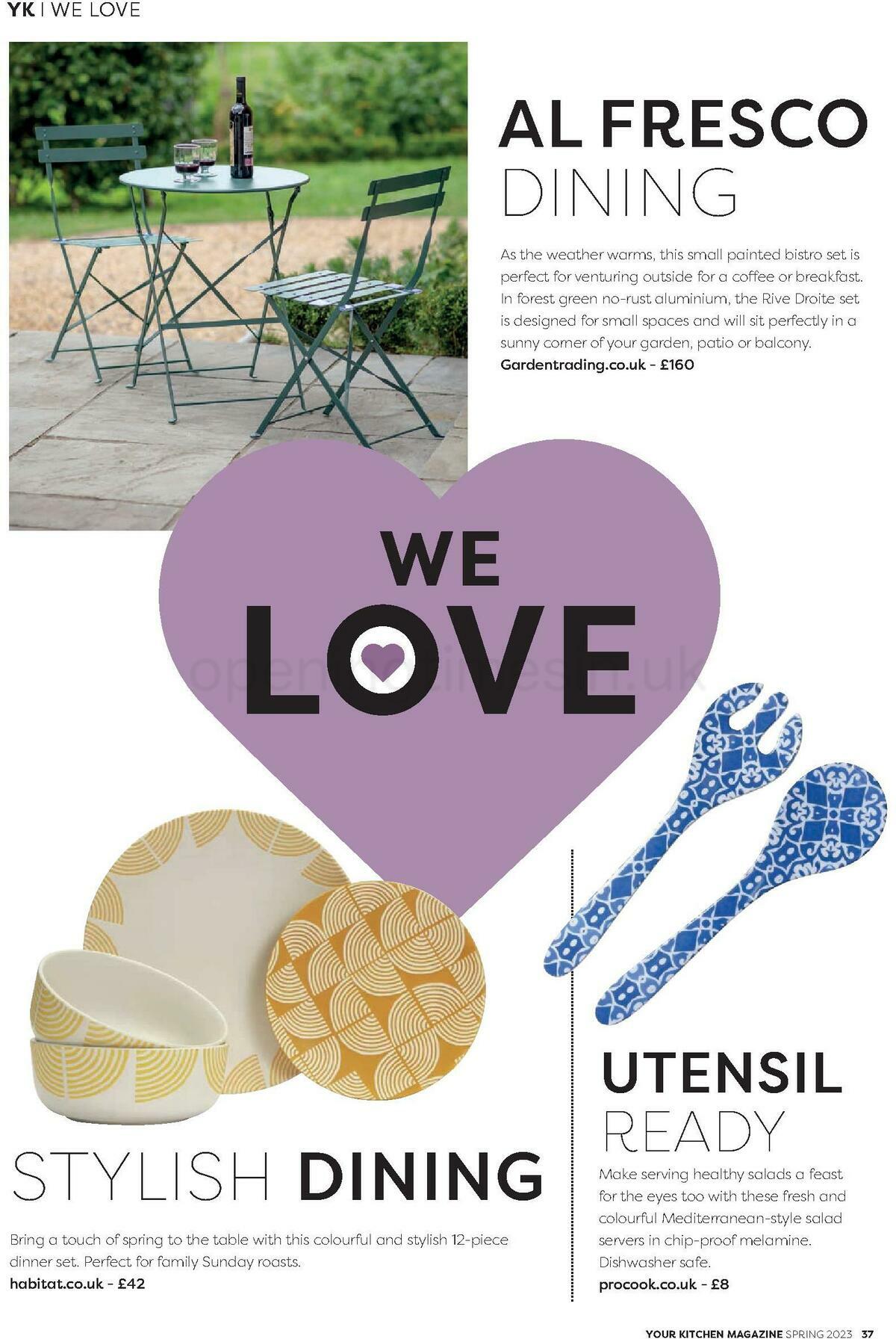 Wren Kitchens Magazine Spring Offers from 15 April