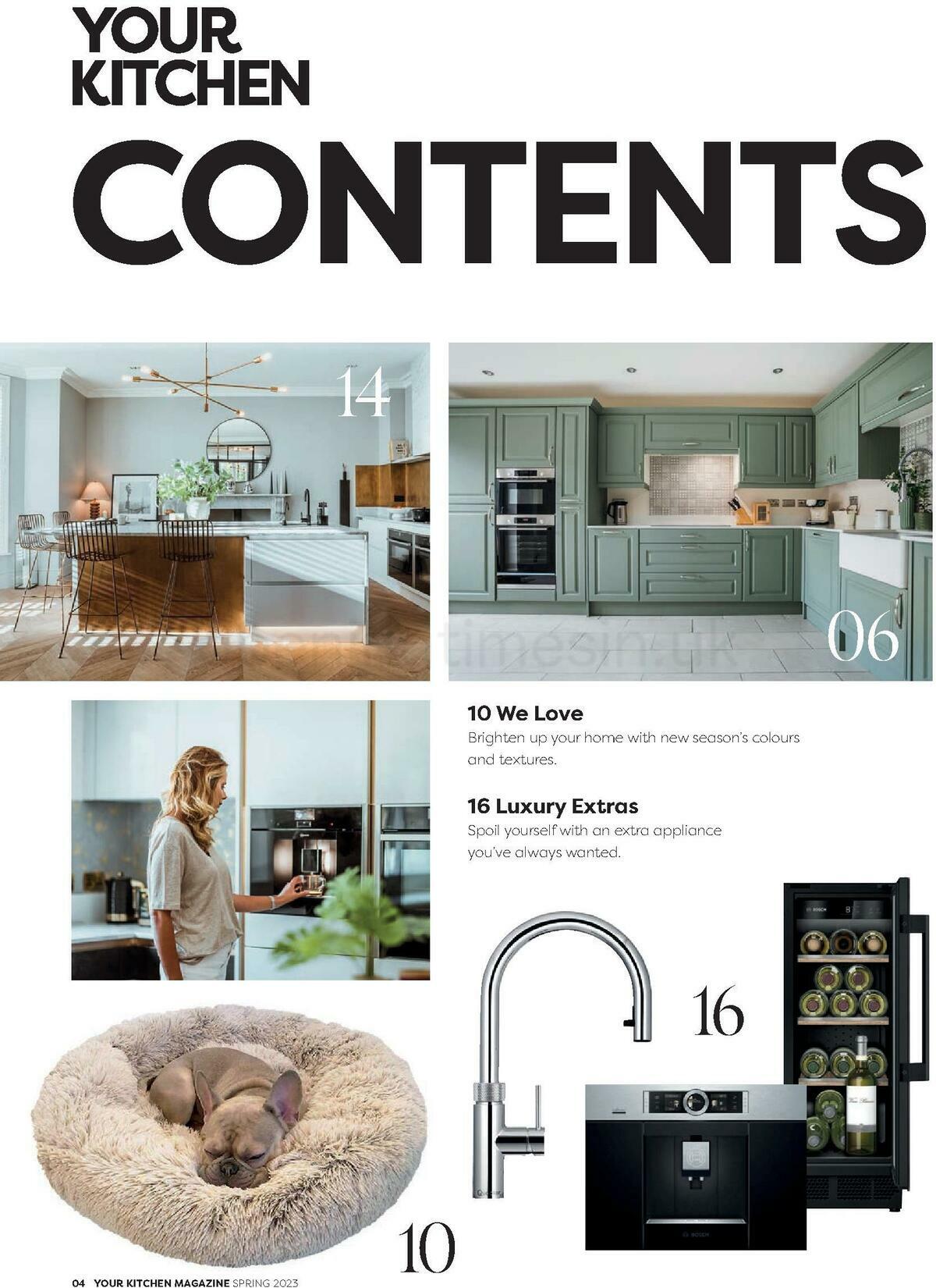 Wren Kitchens Magazine Spring Offers from 15 April