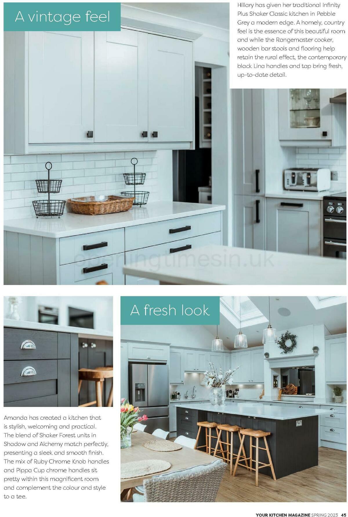 Wren Kitchens Magazine Spring Offers from 15 April