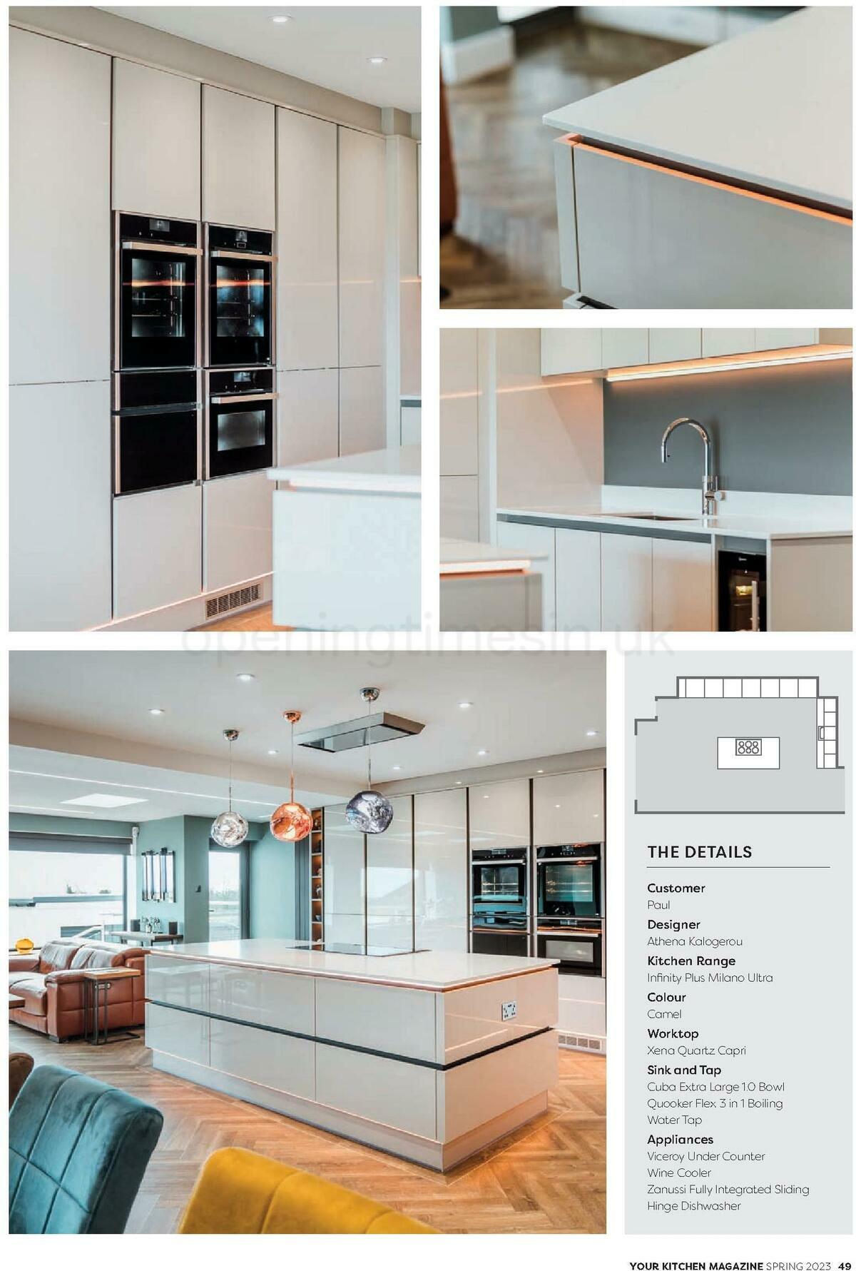 Wren Kitchens Magazine Spring Offers from 15 April