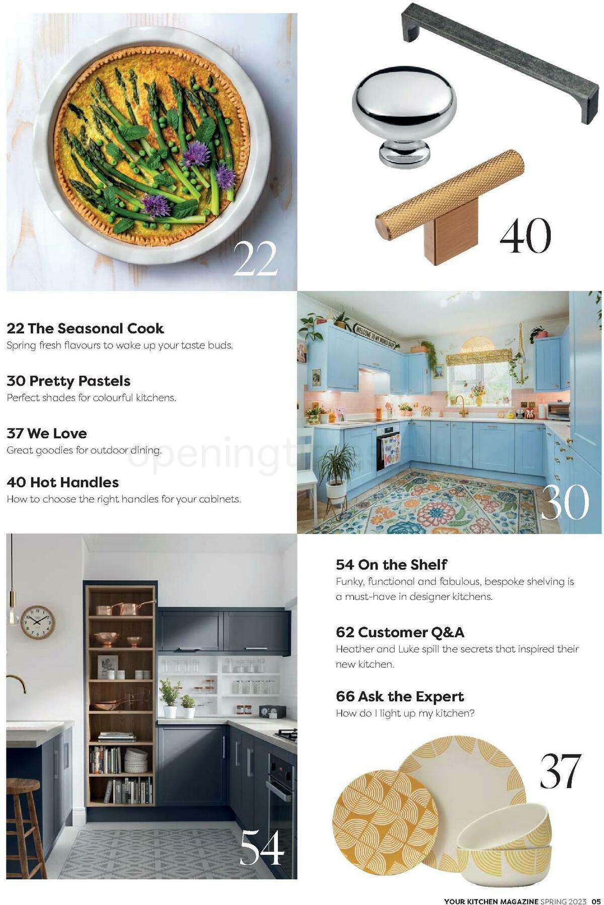 Wren Kitchens Magazine Spring Offers from 15 April