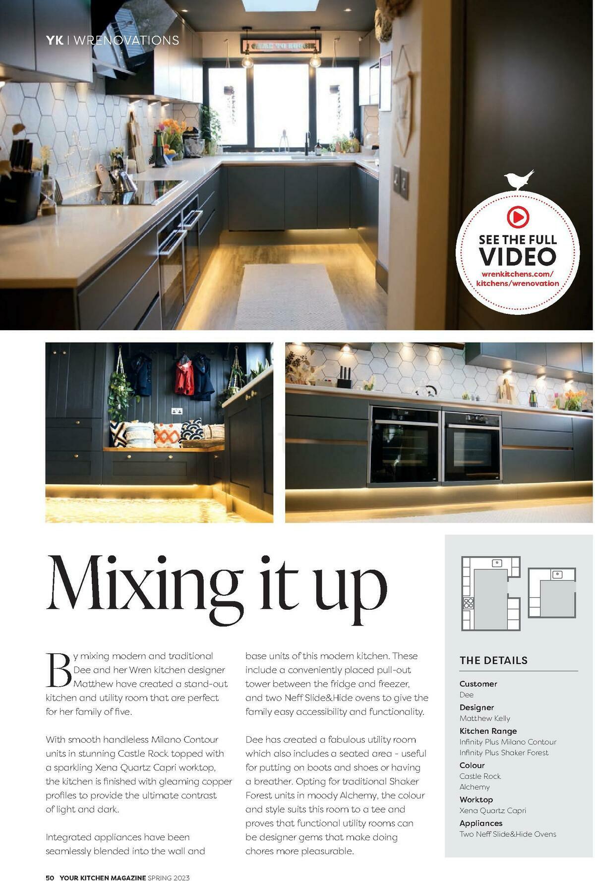 Wren Kitchens Magazine Spring Offers from 15 April