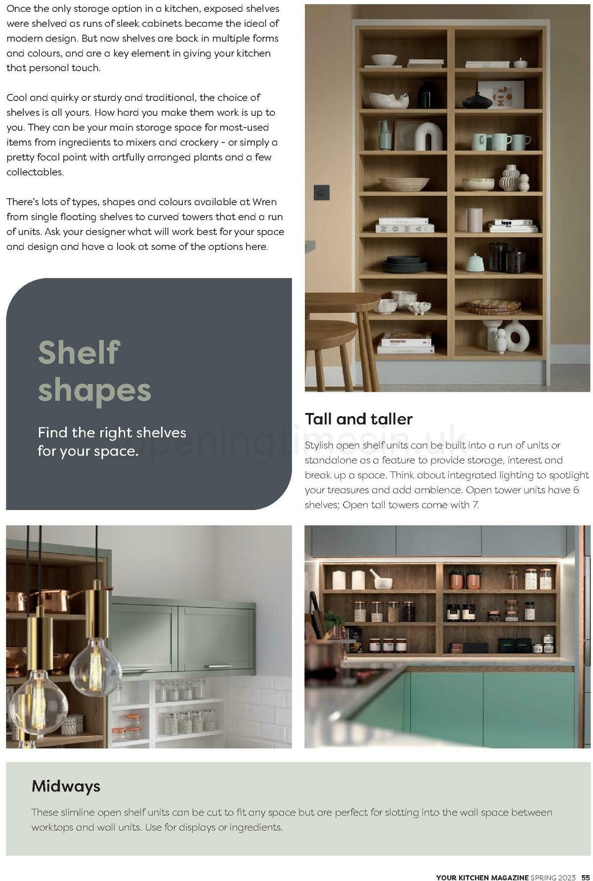 Wren Kitchens Magazine Spring Offers from 15 April