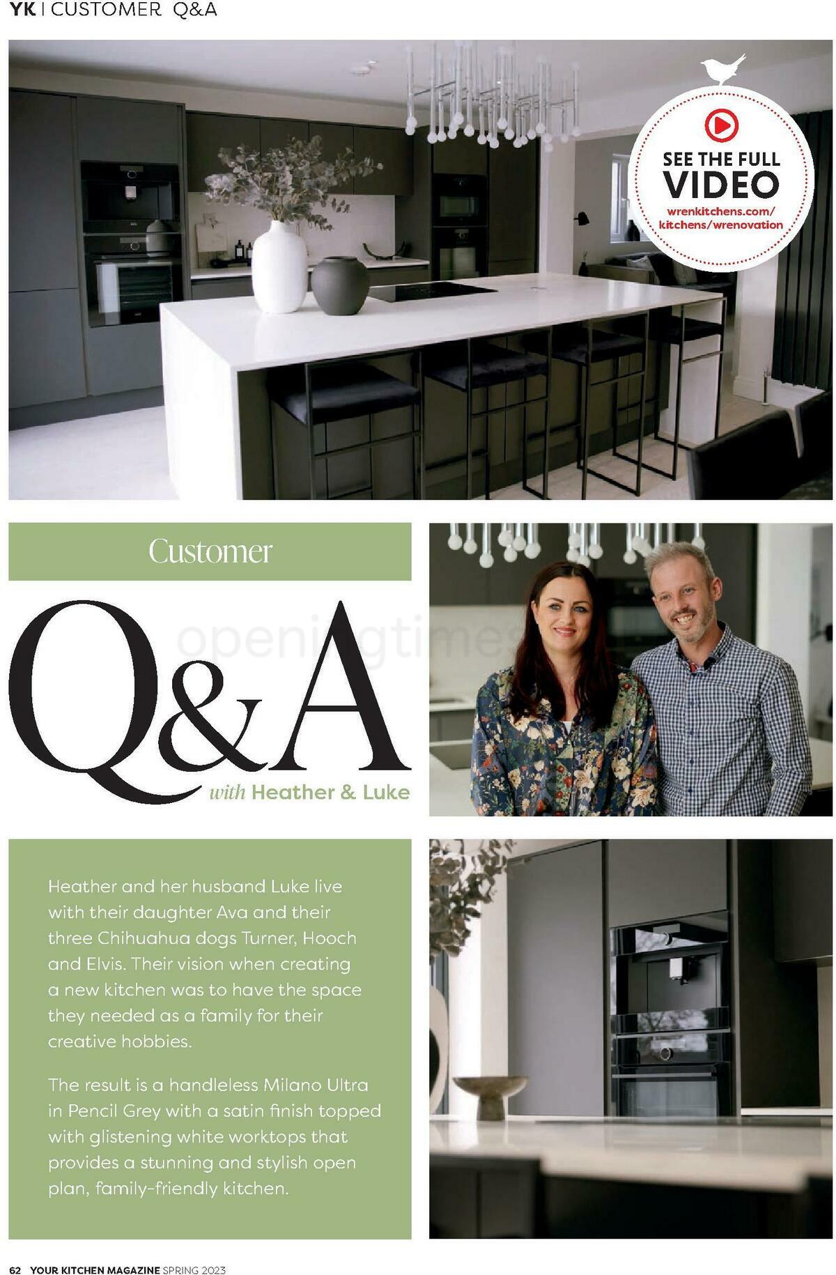 Wren Kitchens Magazine Spring Offers from 15 April