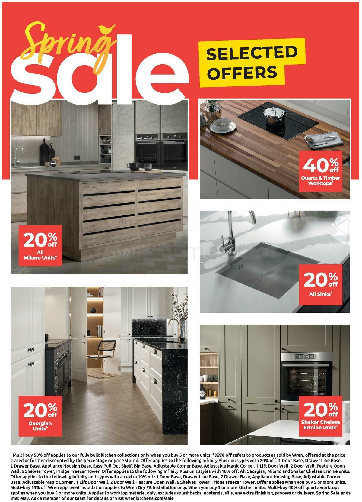 Wren Kitchens Offers from 18 May