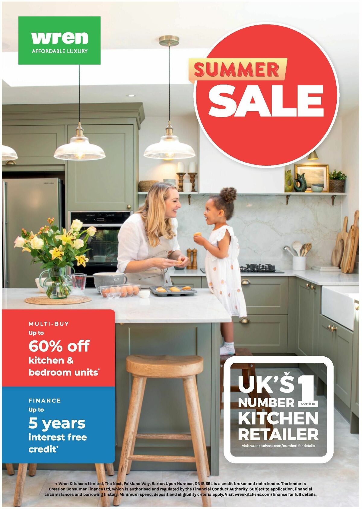 Wren Kitchens Offers from 13 July
