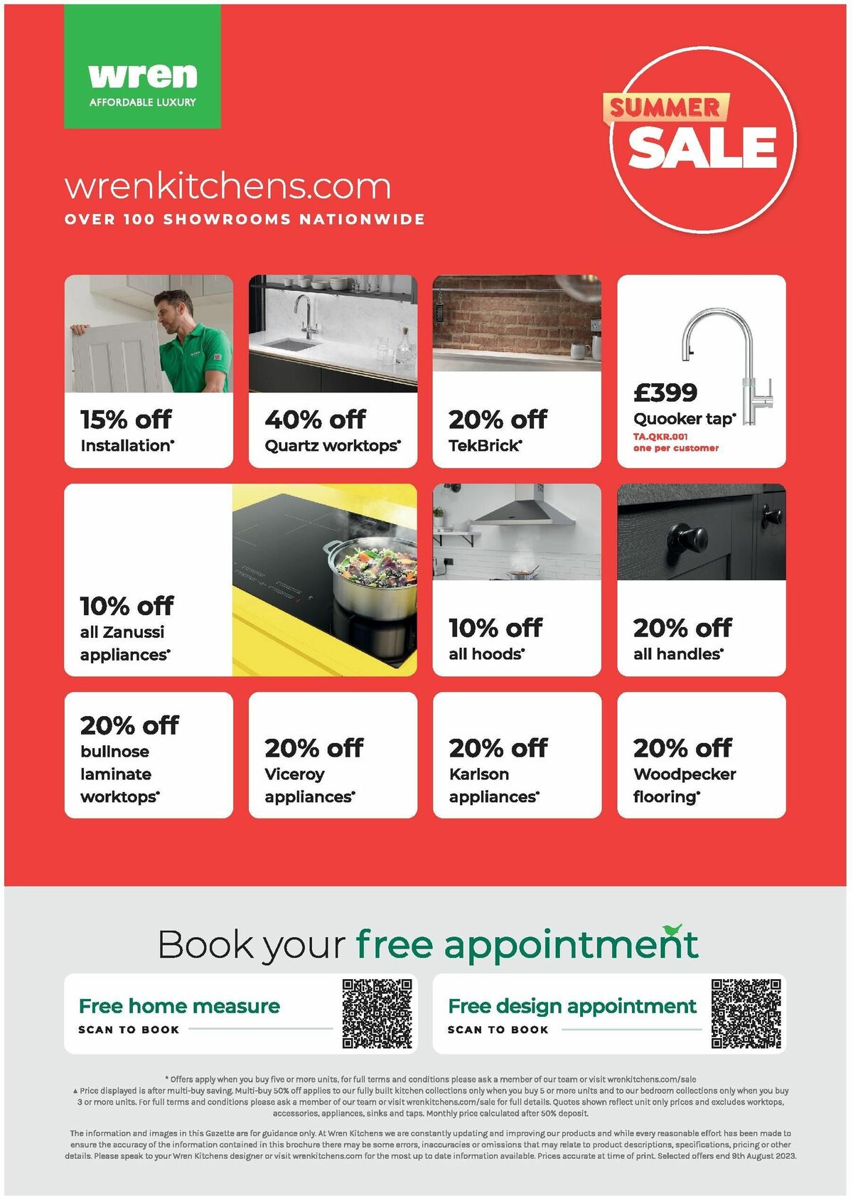 Wren Kitchens Offers from 26 July