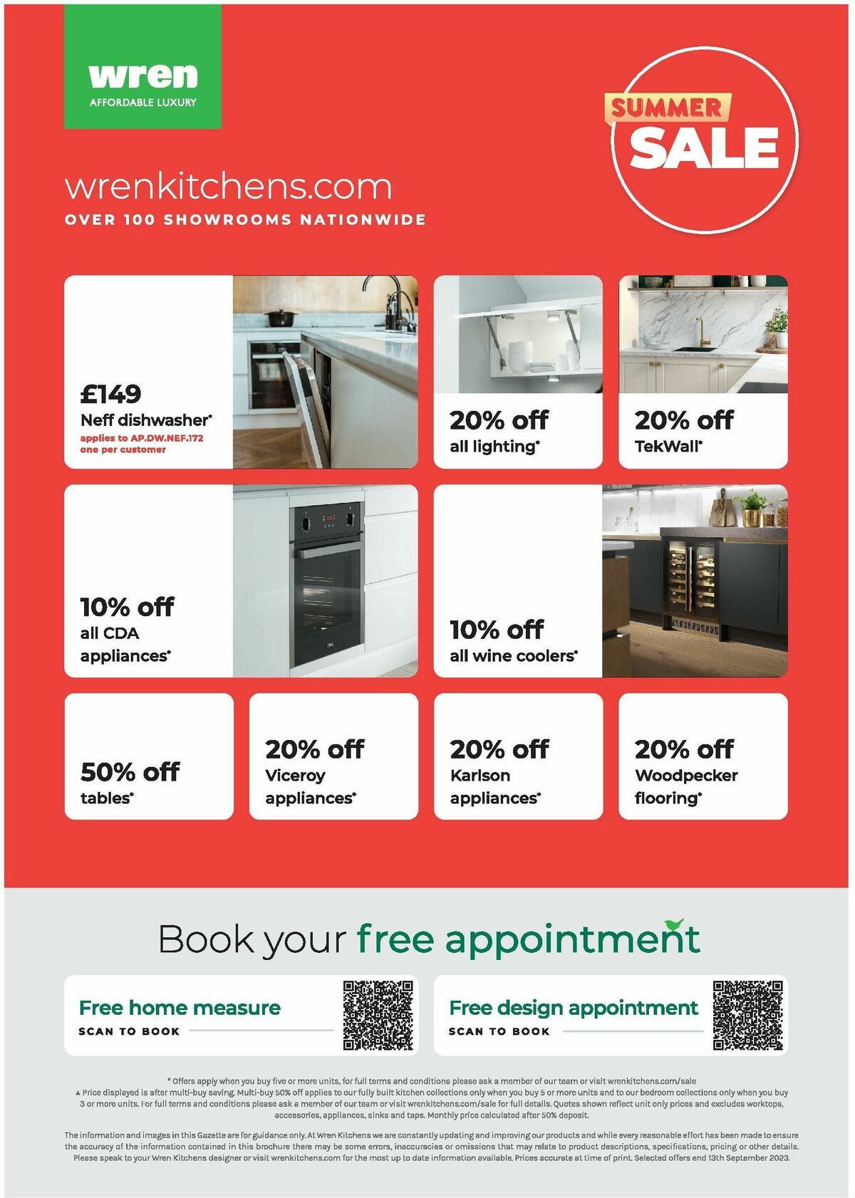 Wren Kitchens Offers from 30 August